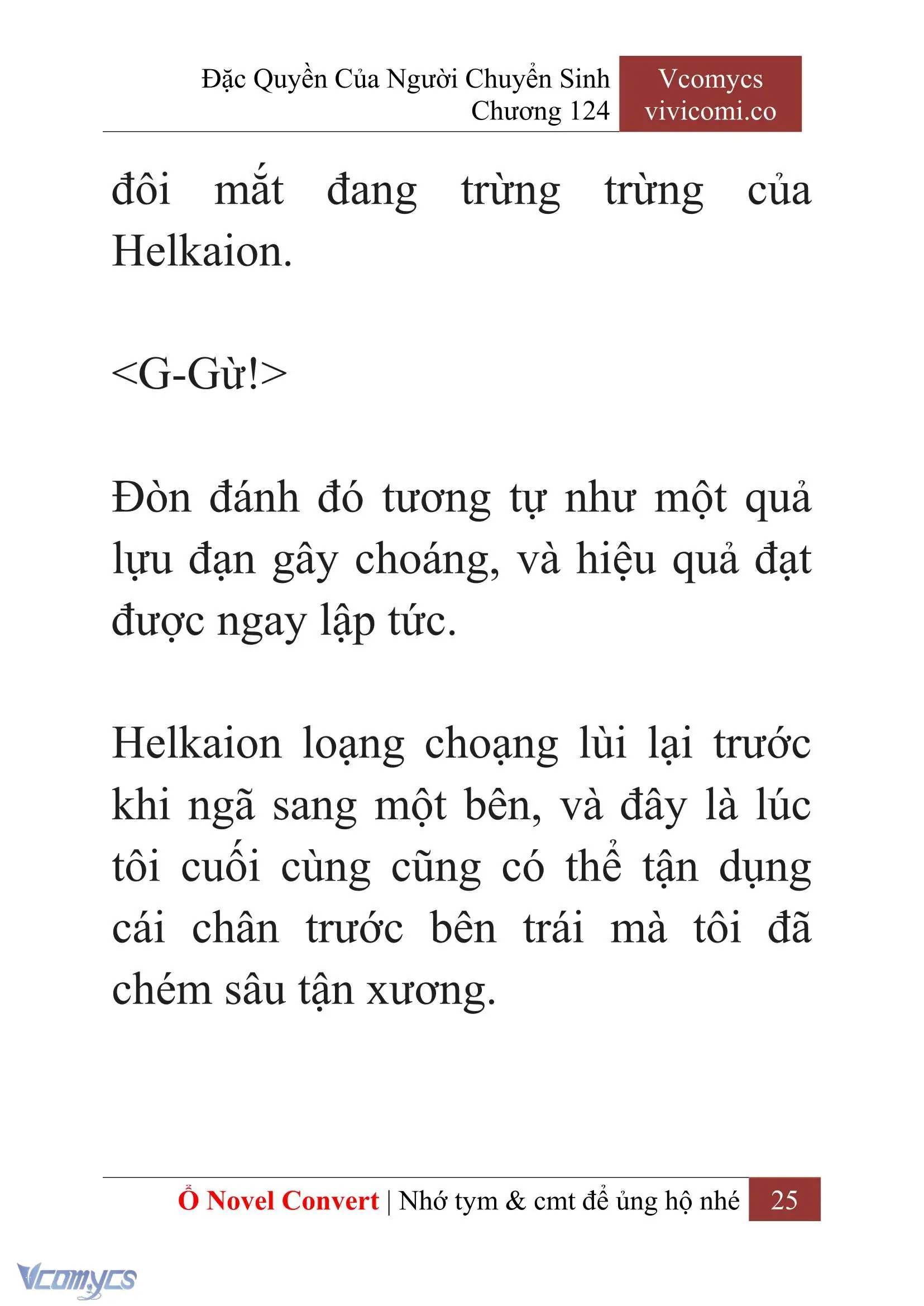 [Novel] Đặc Quyền Của Người Chuyển Sinh Chapter 124 - Trang 28