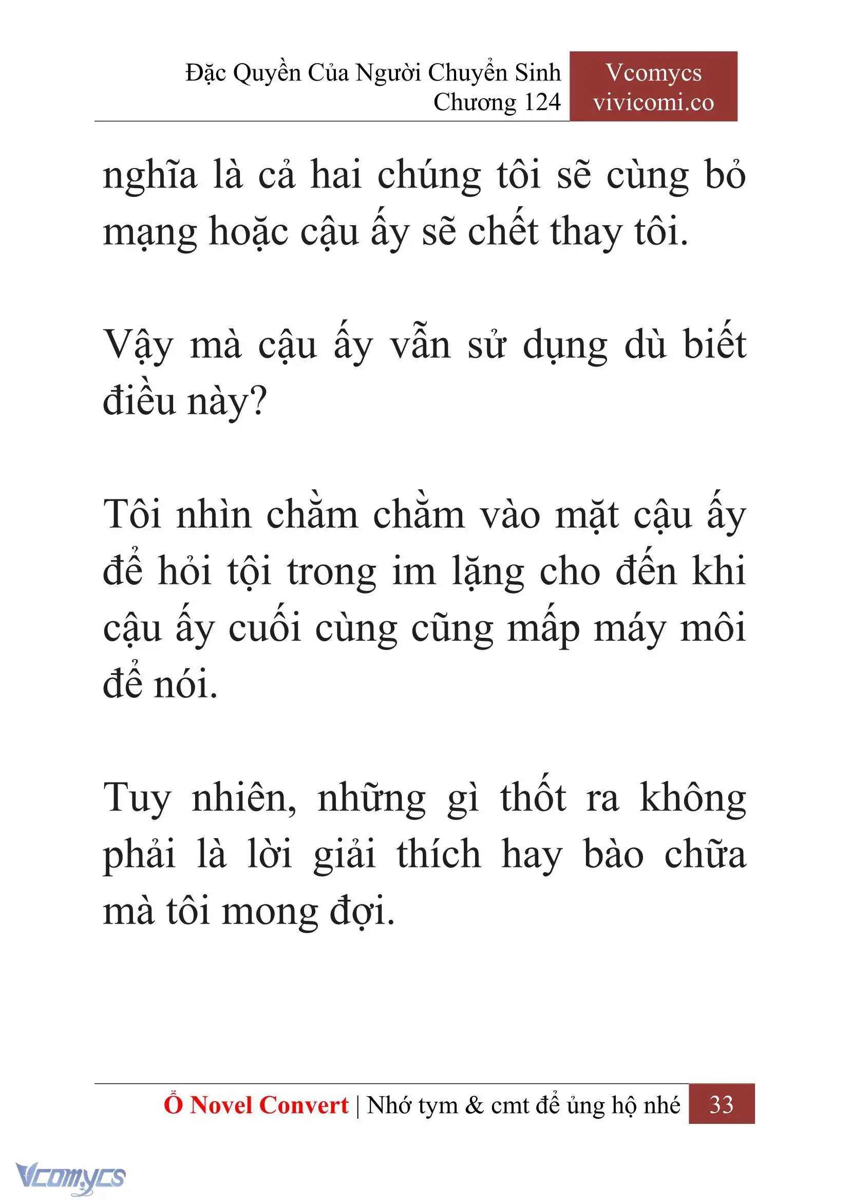 [Novel] Đặc Quyền Của Người Chuyển Sinh Chapter 124 - Trang 36