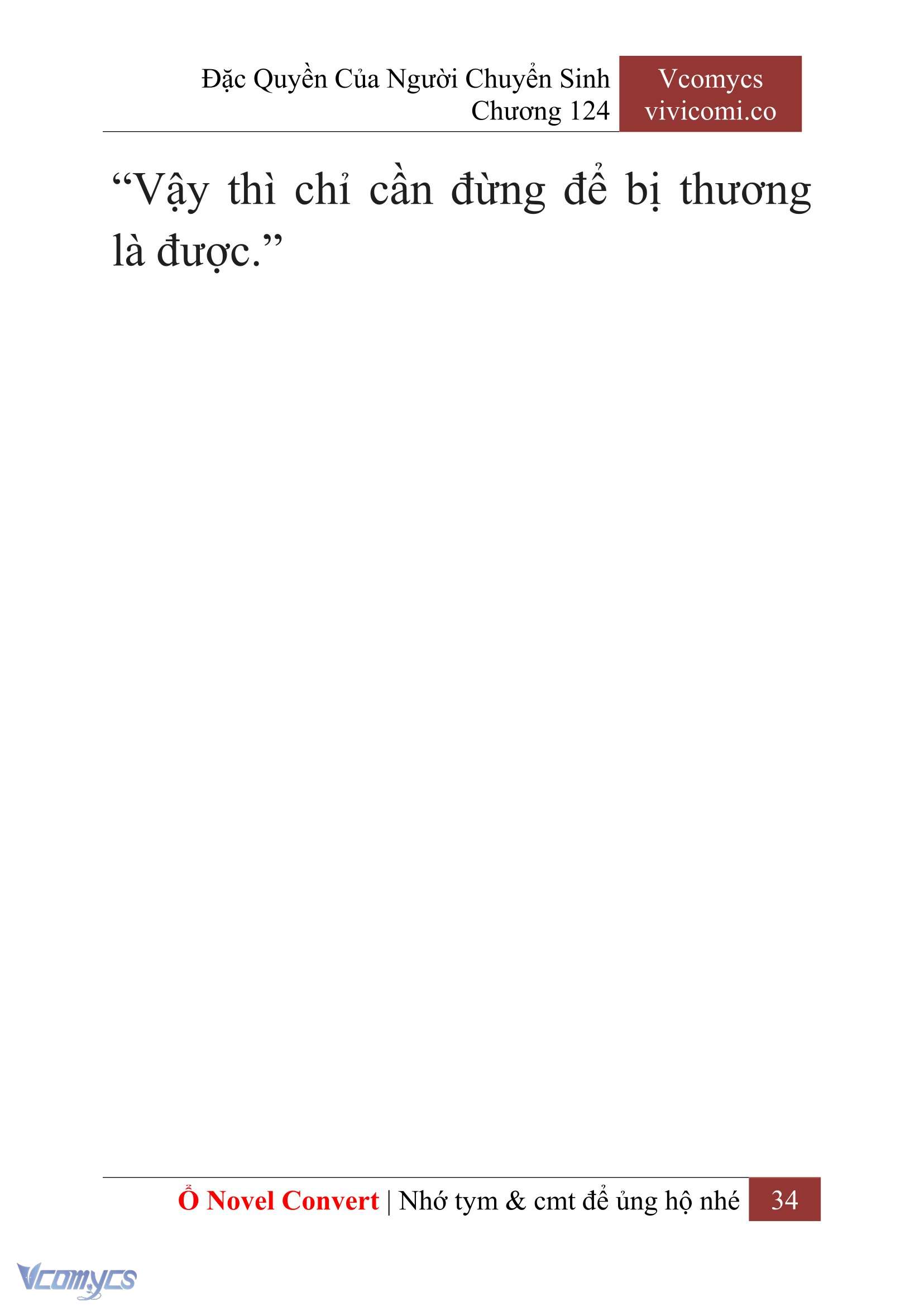 [Novel] Đặc Quyền Của Người Chuyển Sinh Chapter 124 - Trang 37