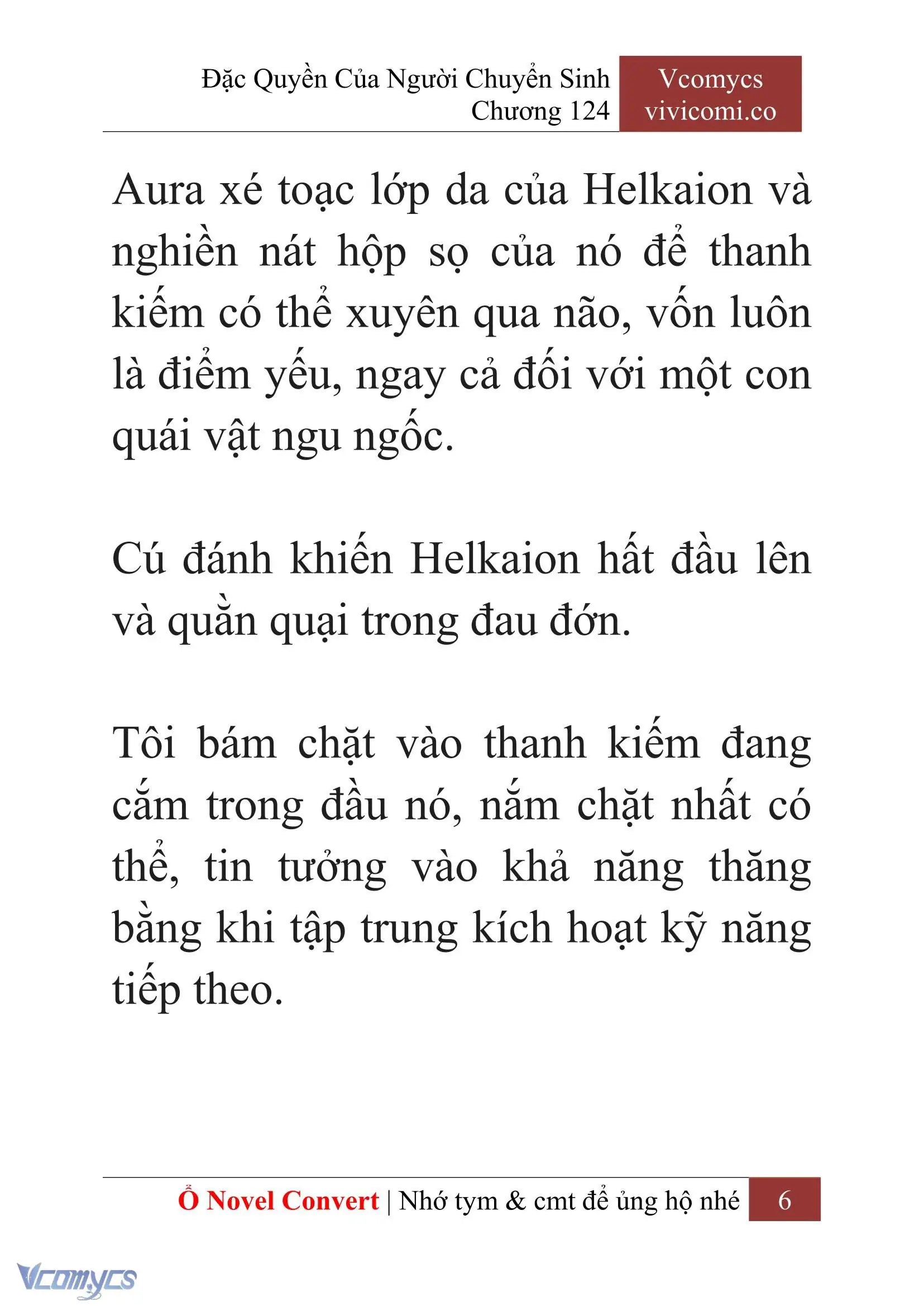 [Novel] Đặc Quyền Của Người Chuyển Sinh Chapter 124 - Trang 9