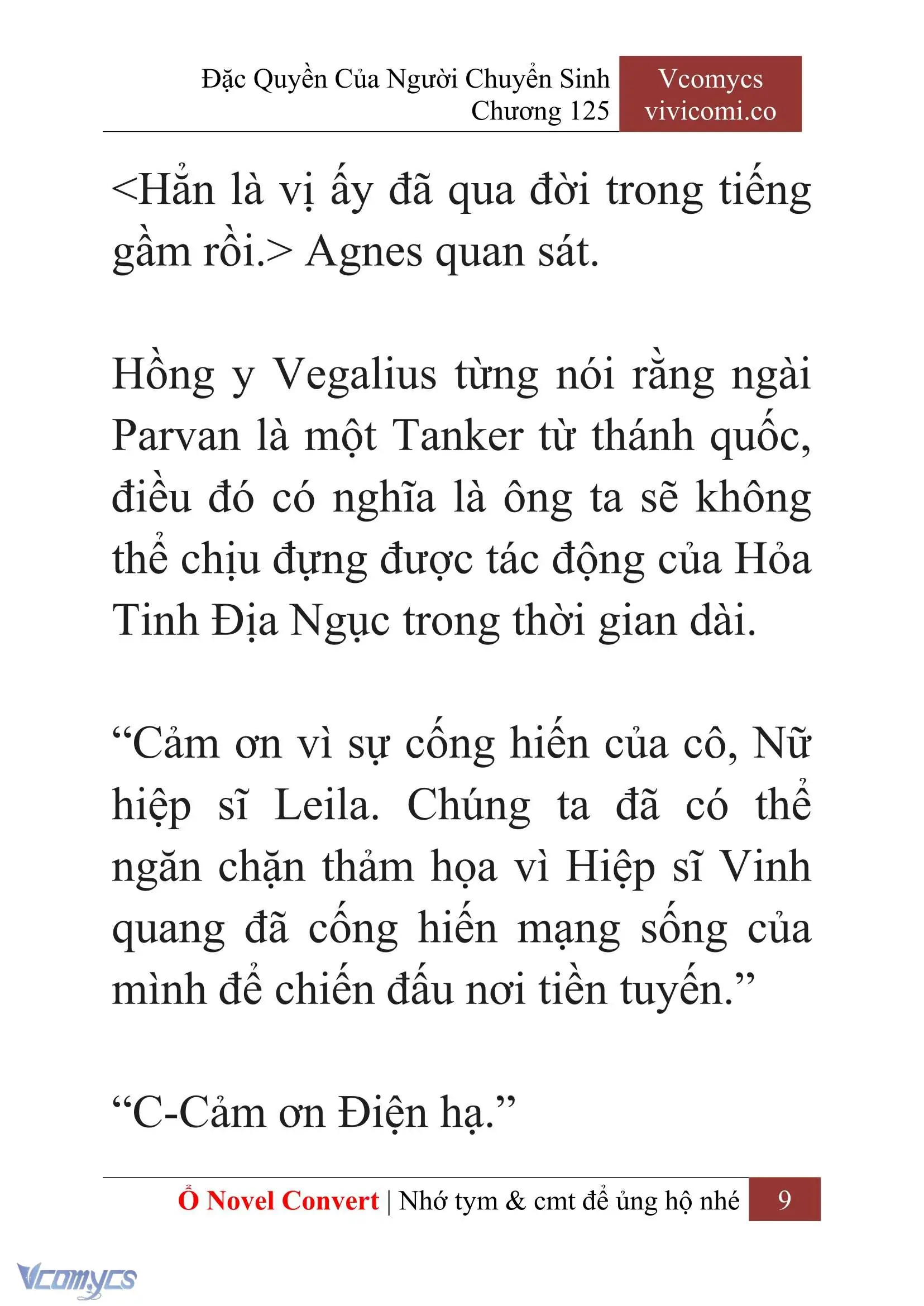 [Novel] Đặc Quyền Của Người Chuyển Sinh Chapter 125 - Trang 12