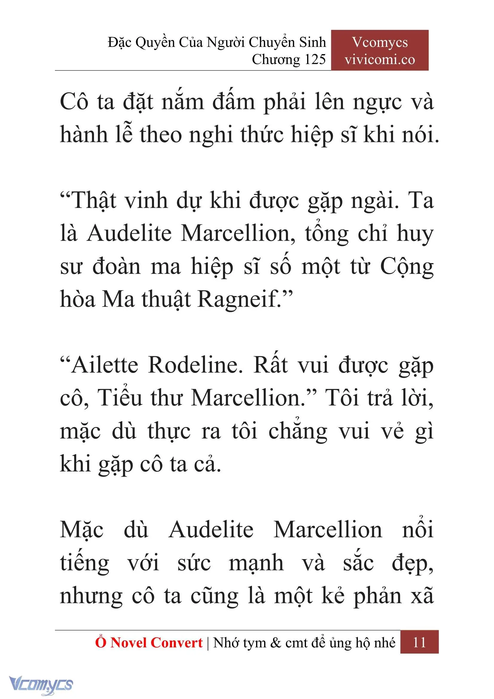 [Novel] Đặc Quyền Của Người Chuyển Sinh Chapter 125 - Trang 14