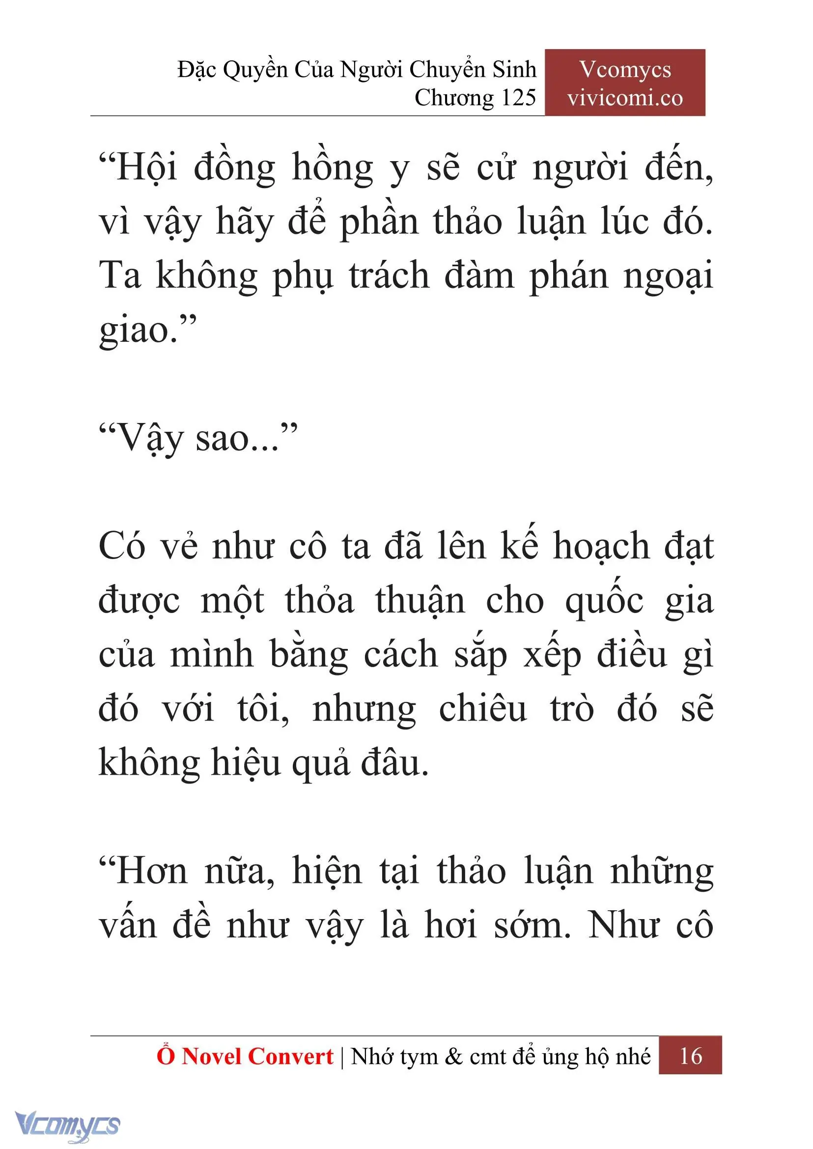 [Novel] Đặc Quyền Của Người Chuyển Sinh Chapter 125 - Trang 19