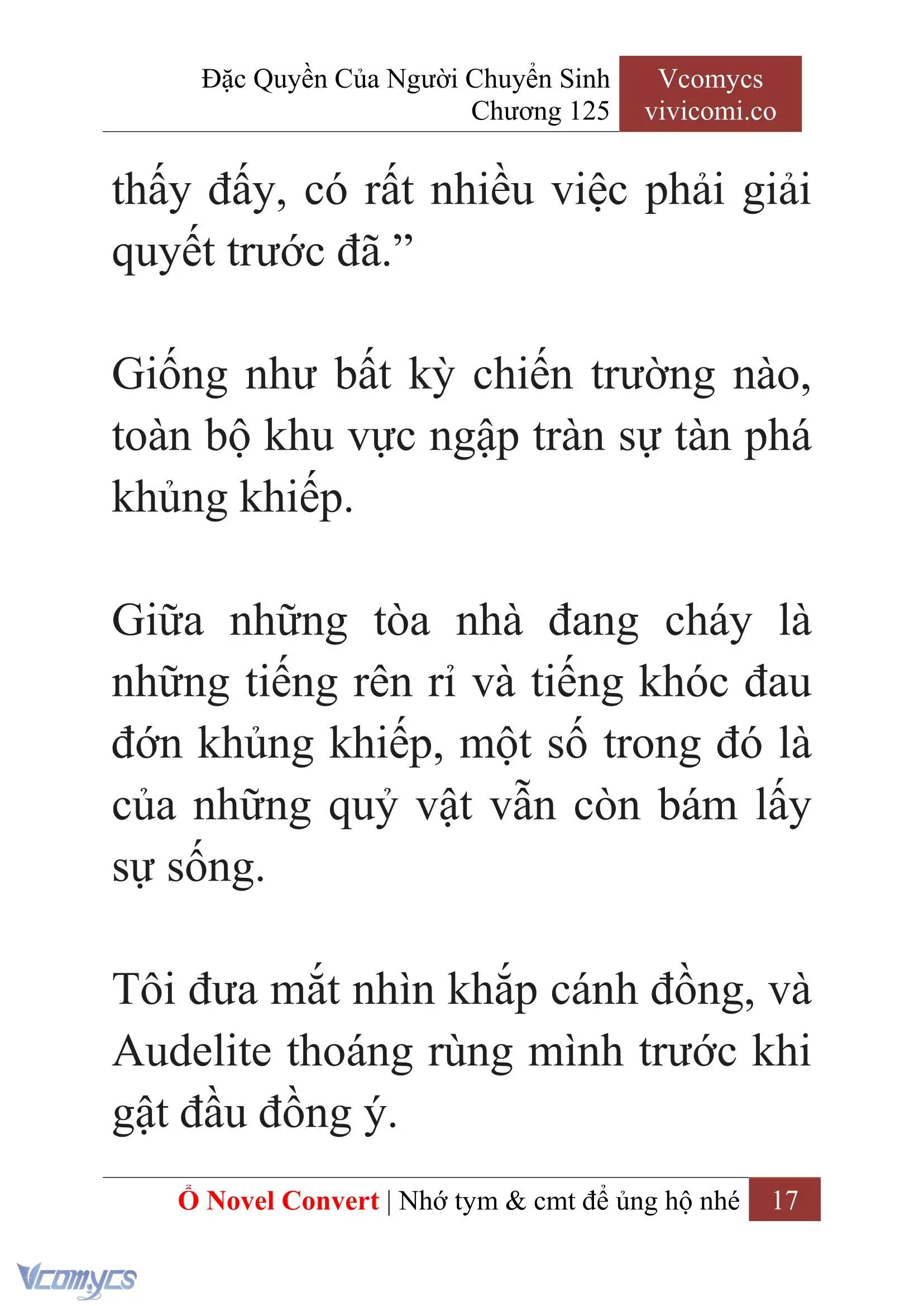 [Novel] Đặc Quyền Của Người Chuyển Sinh Chapter 125 - Trang 20