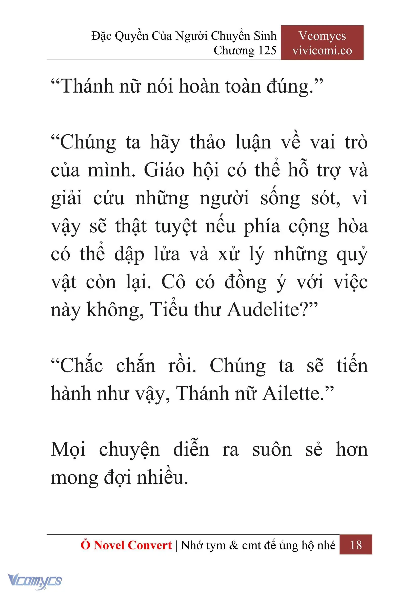 [Novel] Đặc Quyền Của Người Chuyển Sinh Chapter 125 - Trang 21
