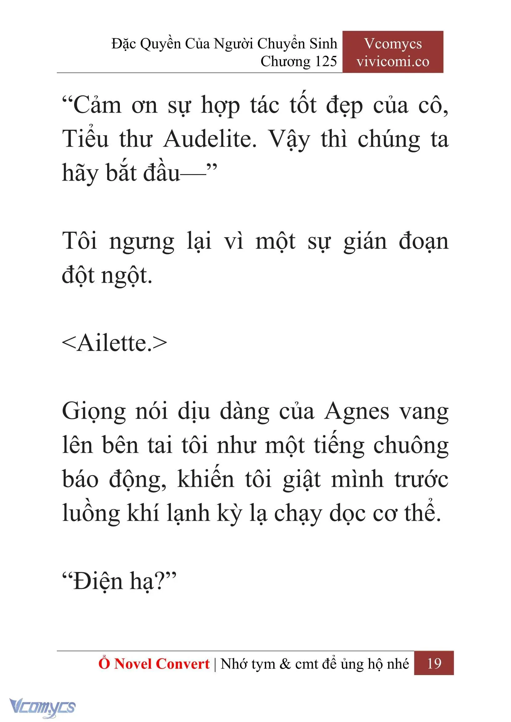 [Novel] Đặc Quyền Của Người Chuyển Sinh Chapter 125 - Trang 22