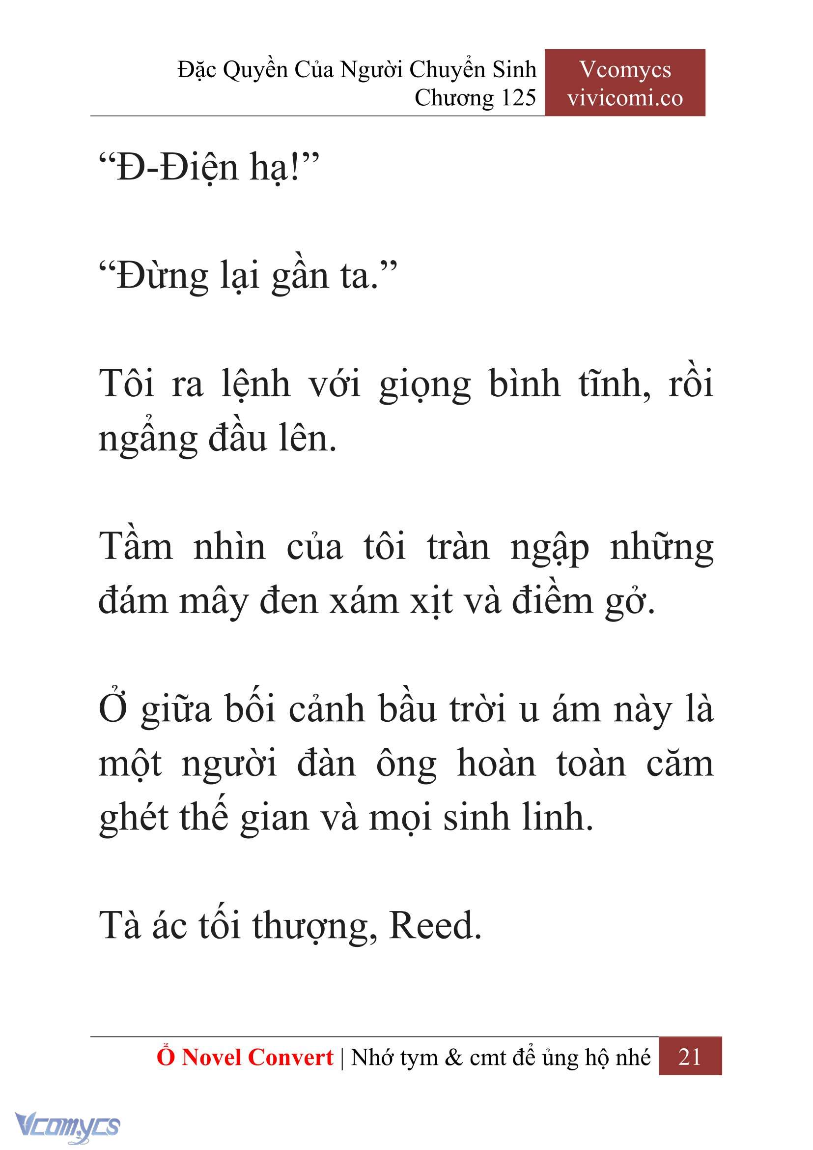 [Novel] Đặc Quyền Của Người Chuyển Sinh Chapter 125 - Trang 24