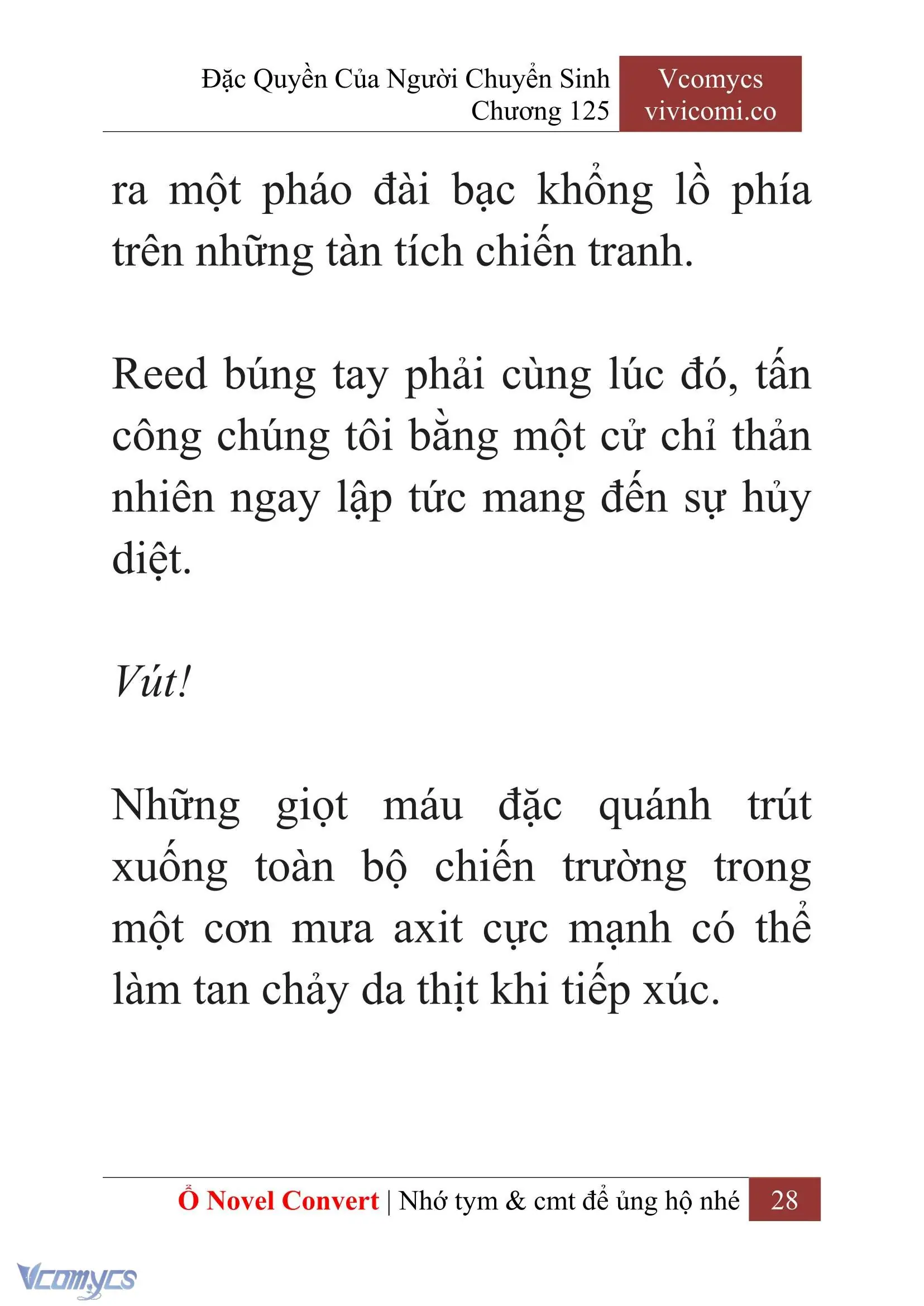 [Novel] Đặc Quyền Của Người Chuyển Sinh Chapter 125 - Trang 31