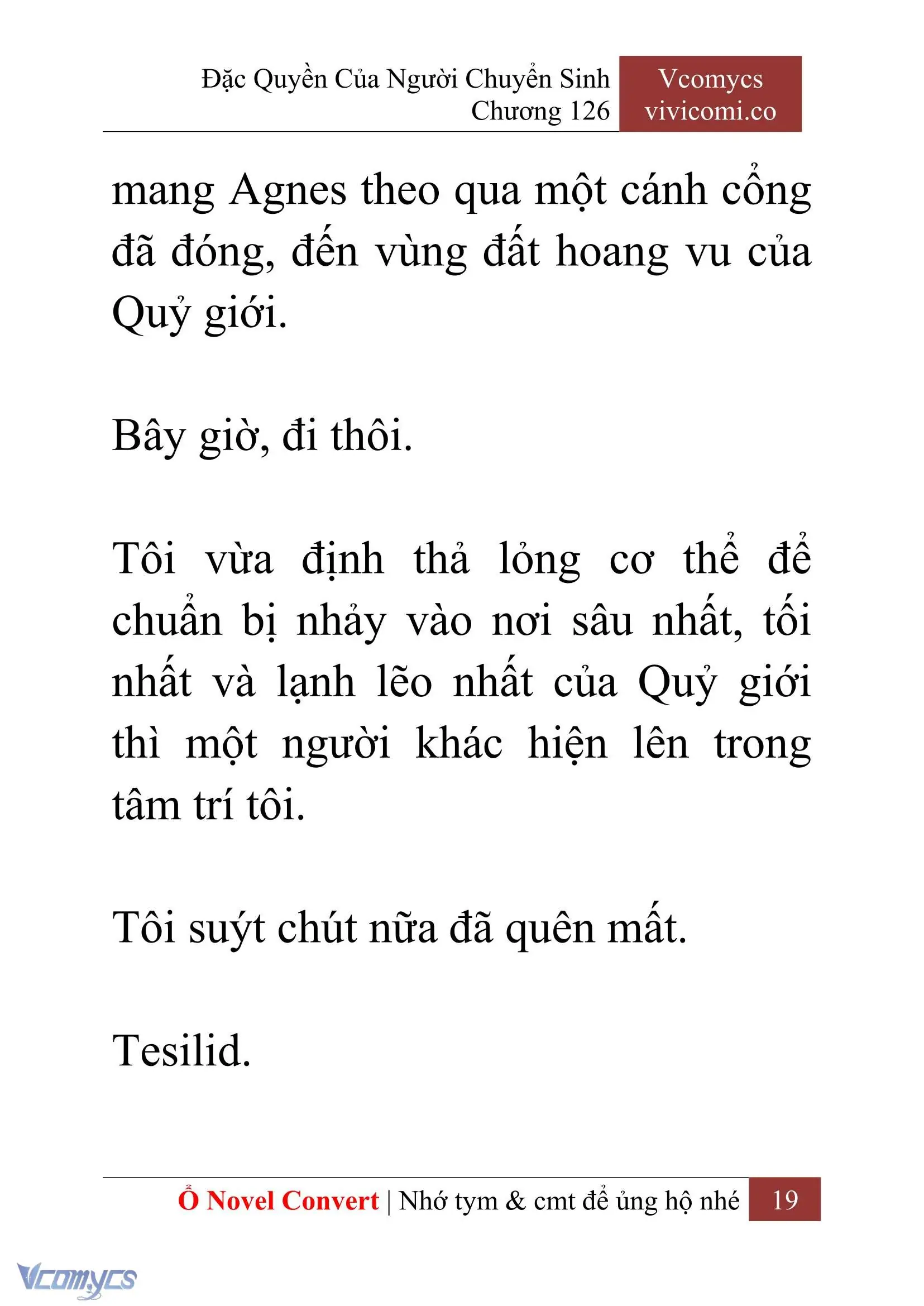 [Novel] Đặc Quyền Của Người Chuyển Sinh Chapter 126 - Trang 22