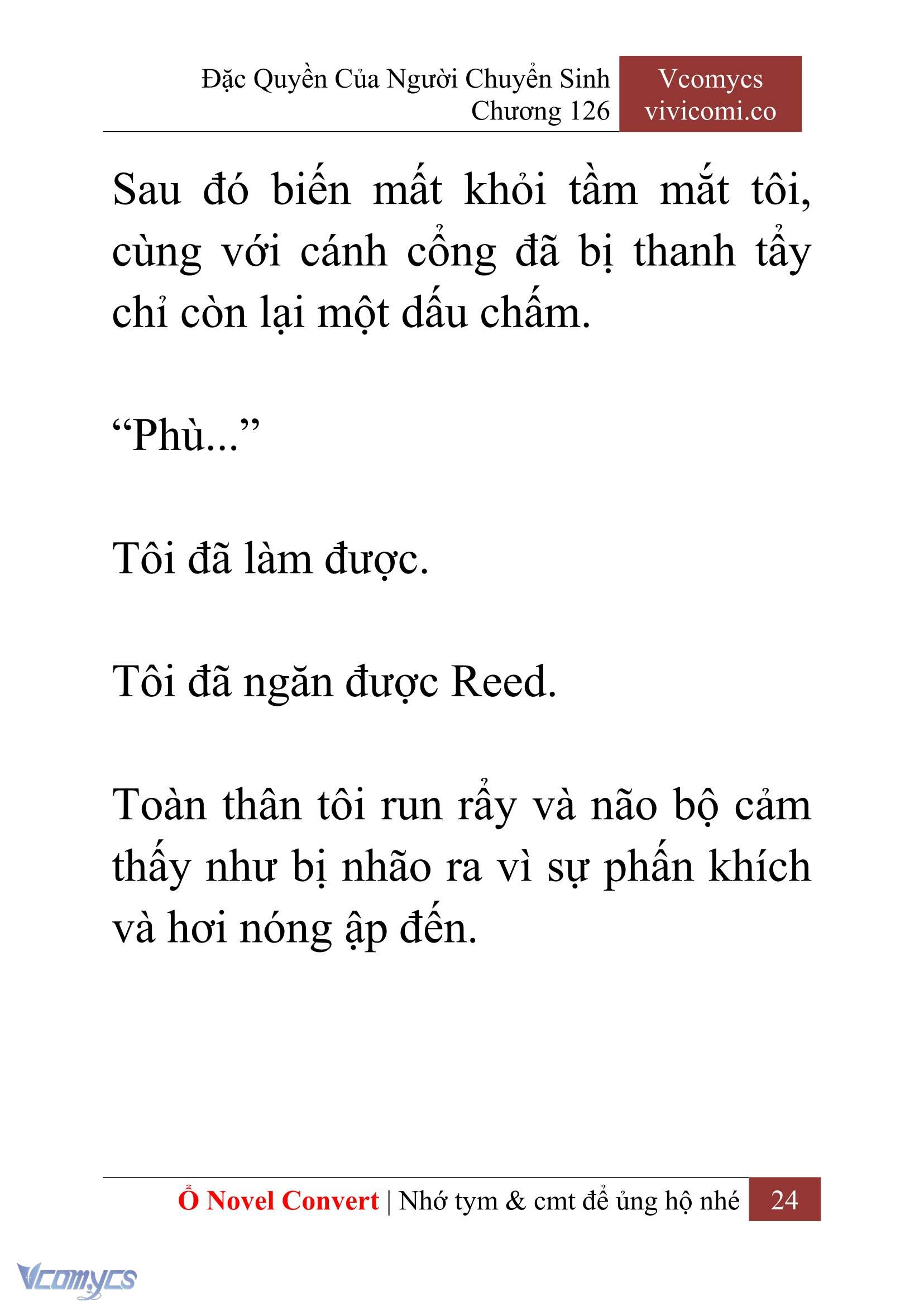 [Novel] Đặc Quyền Của Người Chuyển Sinh Chapter 126 - Trang 27