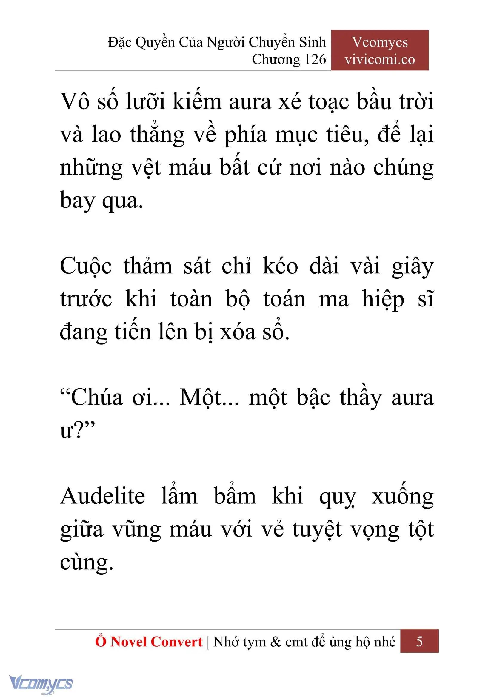 [Novel] Đặc Quyền Của Người Chuyển Sinh Chapter 126 - Trang 8