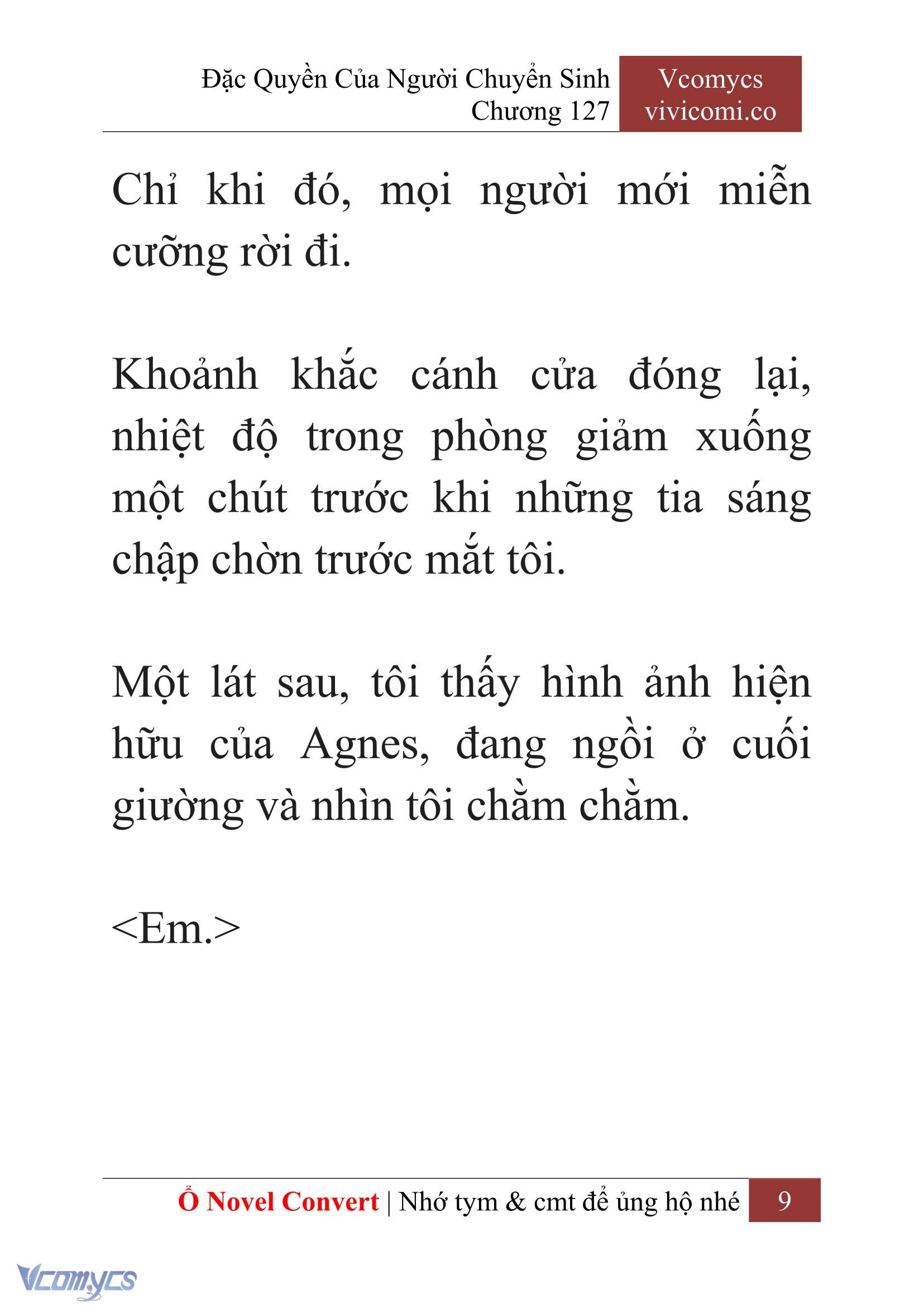 [Novel] Đặc Quyền Của Người Chuyển Sinh Chapter 127 - Trang 12