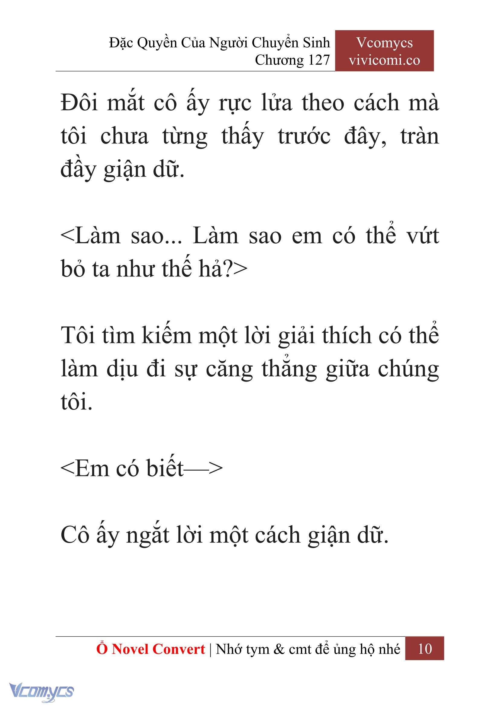 [Novel] Đặc Quyền Của Người Chuyển Sinh Chapter 127 - Trang 13