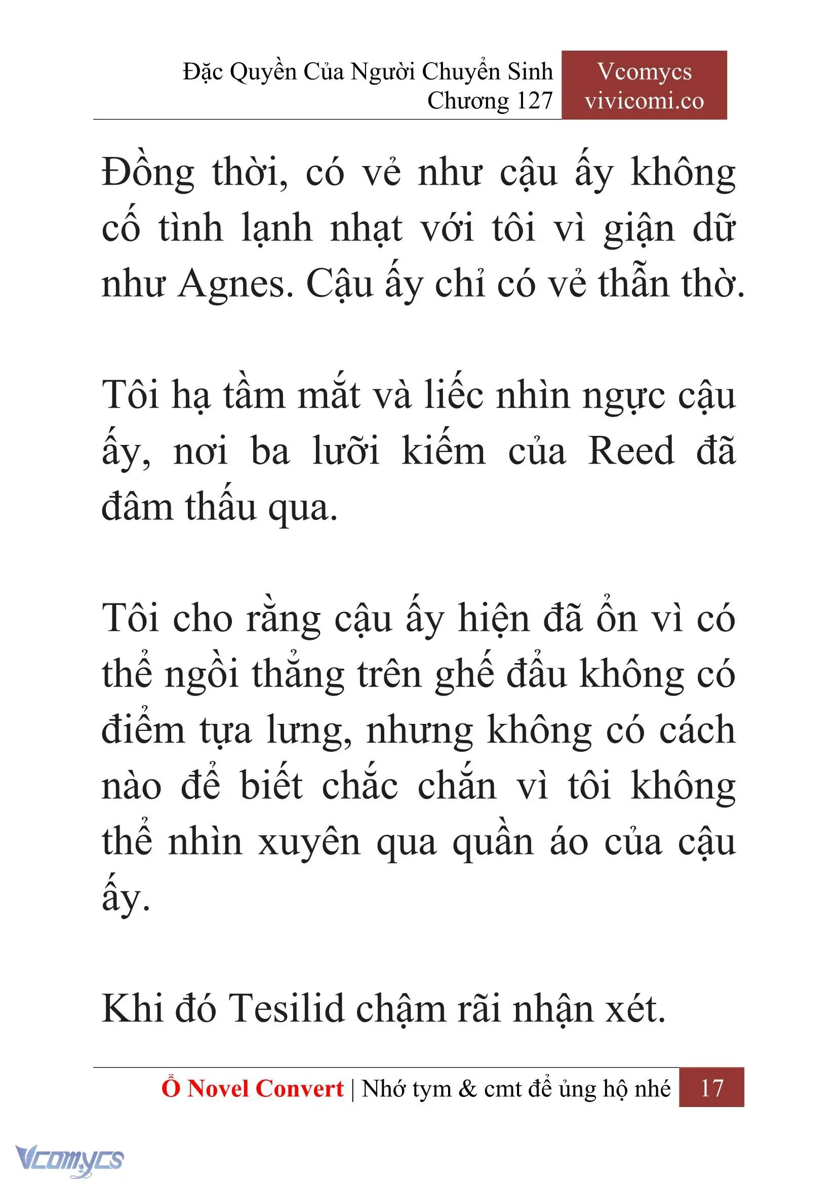 [Novel] Đặc Quyền Của Người Chuyển Sinh Chapter 127 - Trang 20