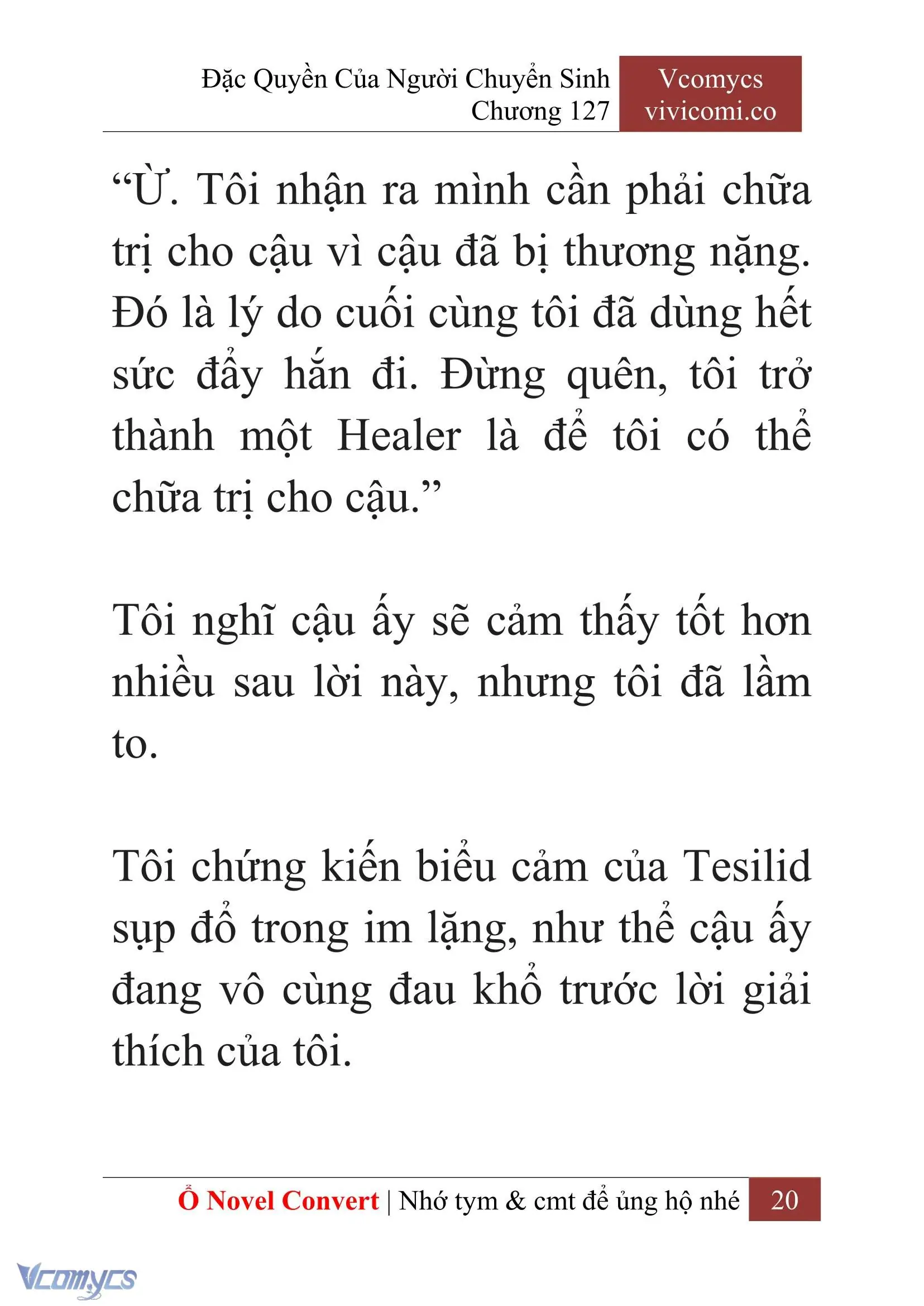 [Novel] Đặc Quyền Của Người Chuyển Sinh Chapter 127 - Trang 23