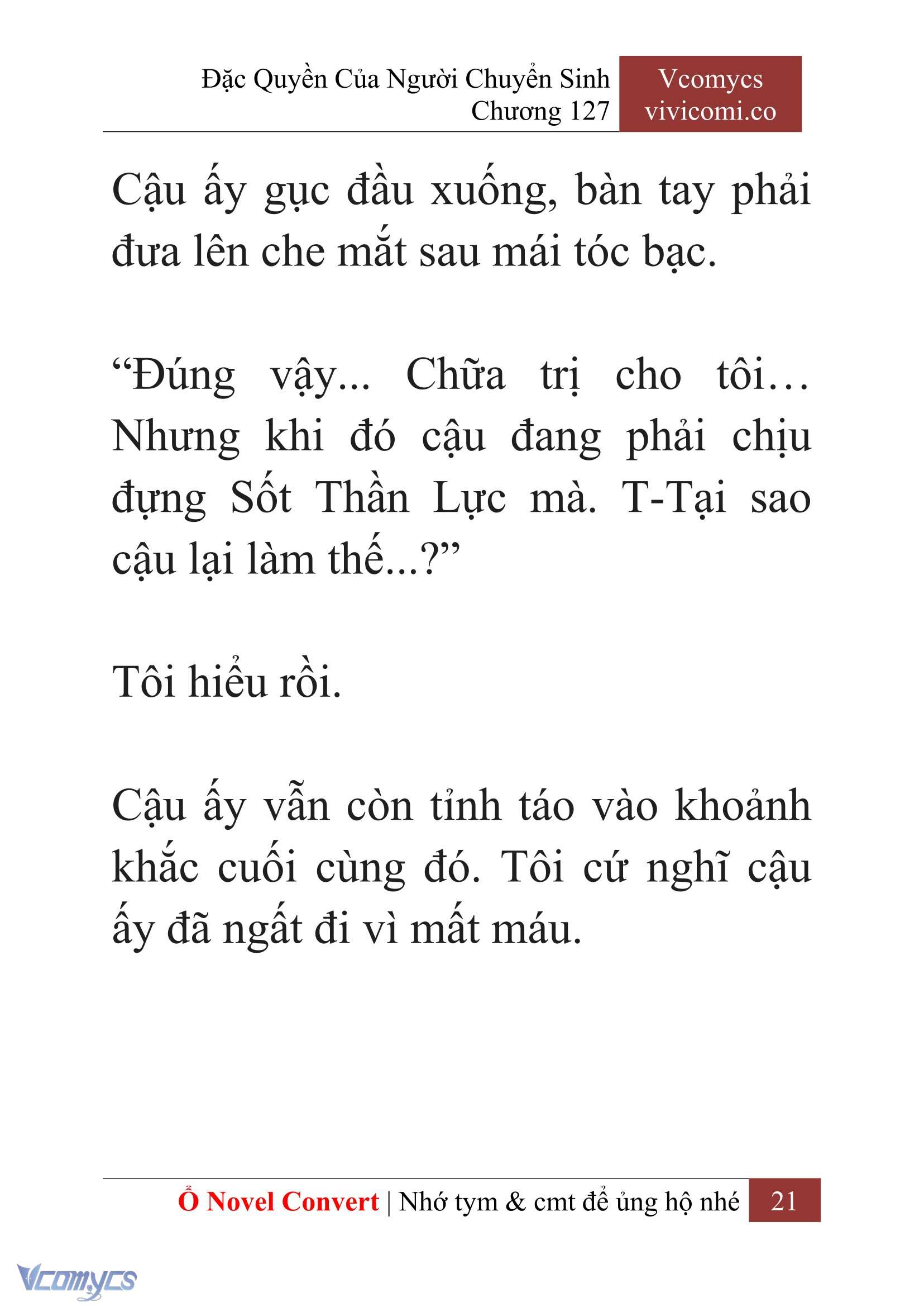 [Novel] Đặc Quyền Của Người Chuyển Sinh Chapter 127 - Trang 24