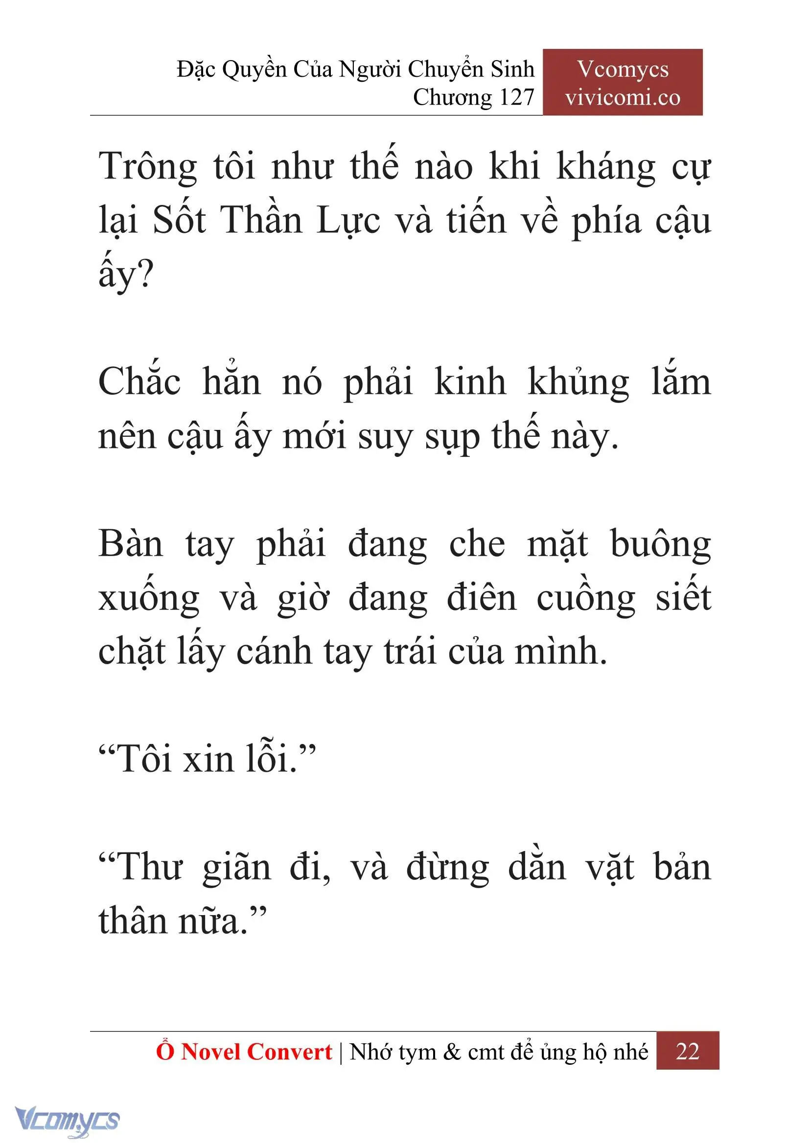 [Novel] Đặc Quyền Của Người Chuyển Sinh Chapter 127 - Trang 25