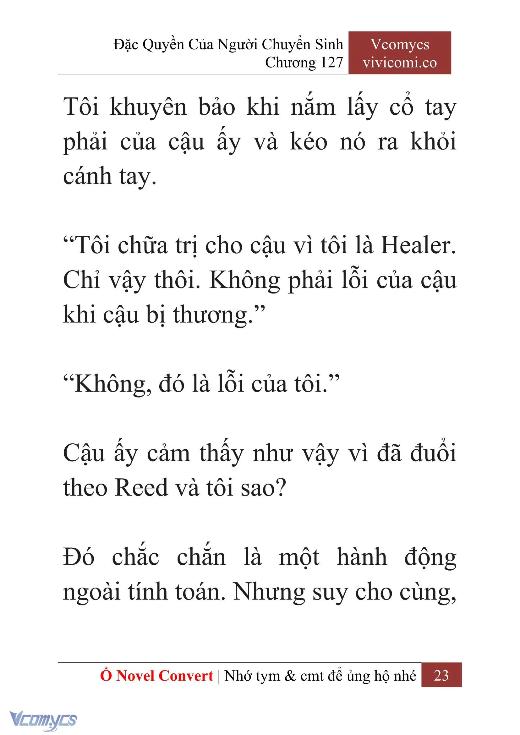 [Novel] Đặc Quyền Của Người Chuyển Sinh Chapter 127 - Trang 26