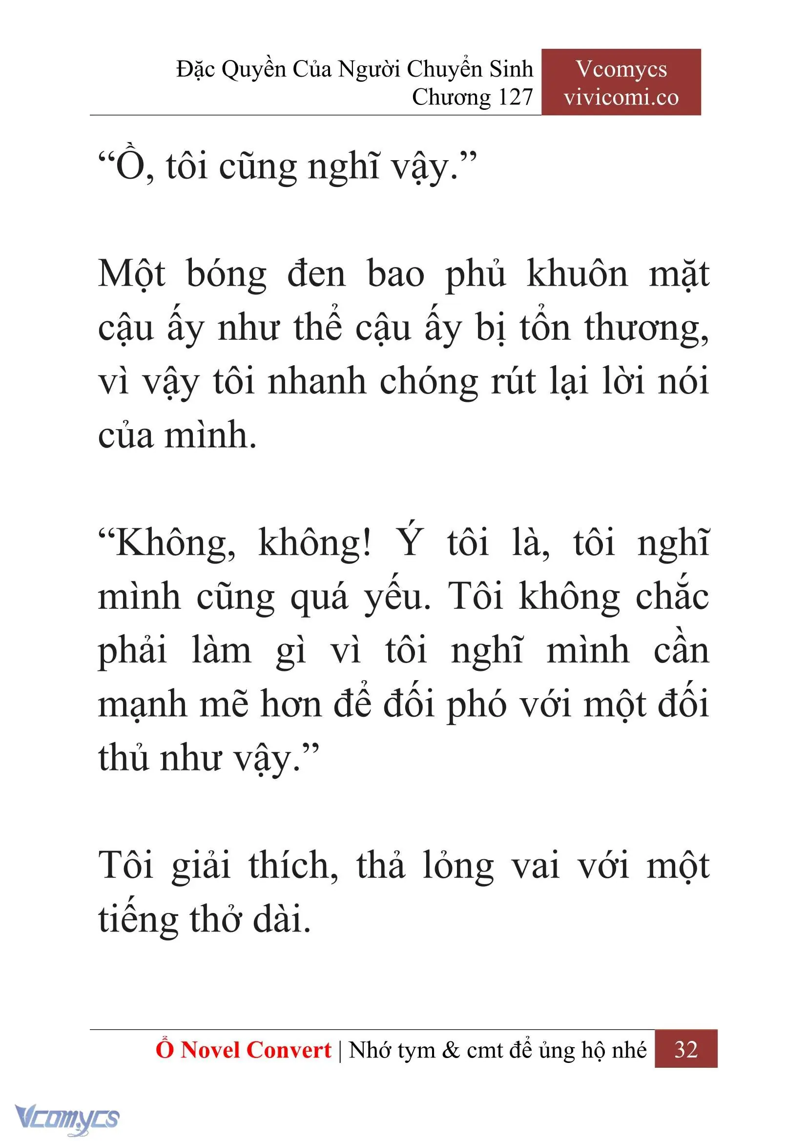 [Novel] Đặc Quyền Của Người Chuyển Sinh Chapter 127 - Trang 35