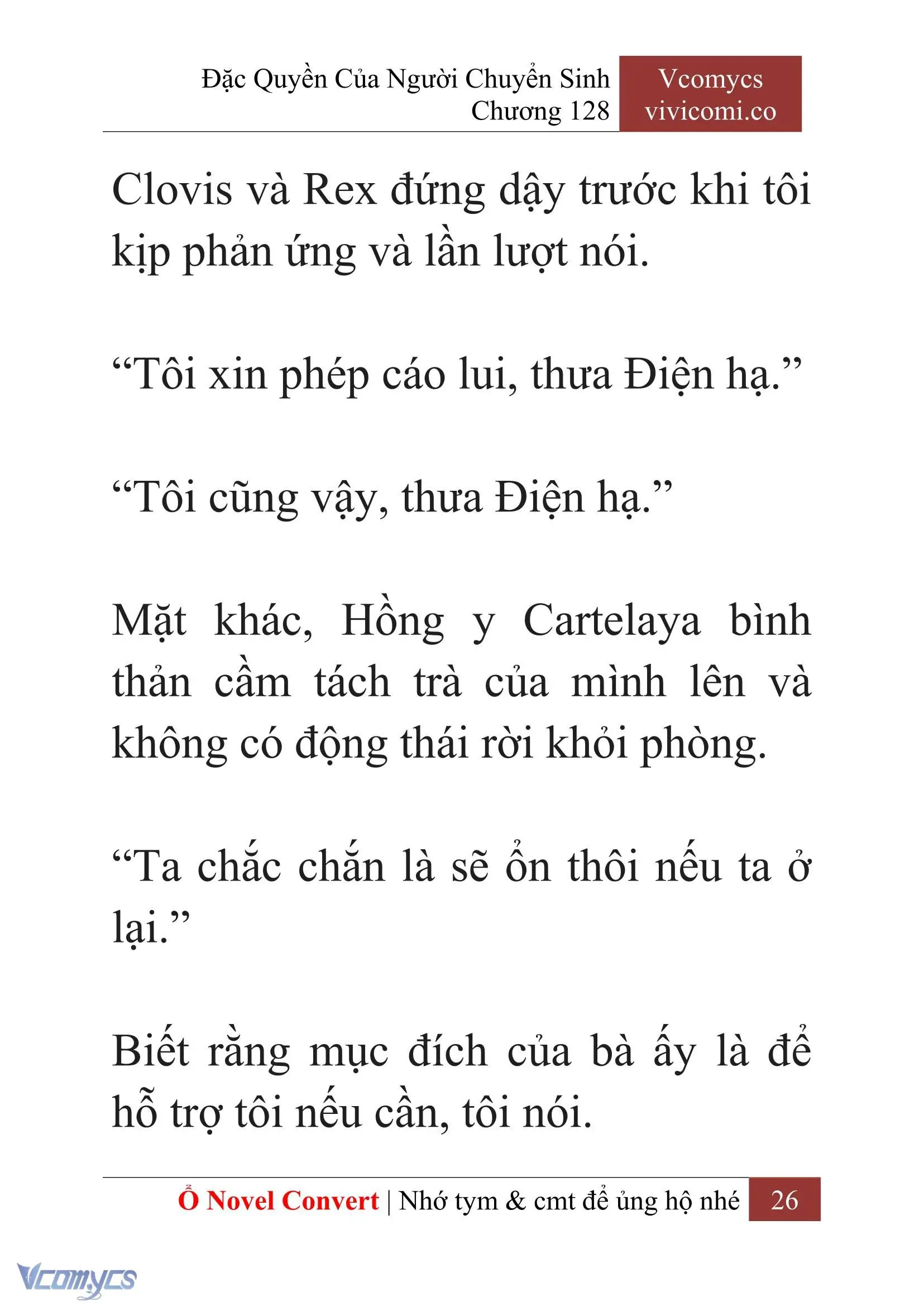 [Novel] Đặc Quyền Của Người Chuyển Sinh Chapter 128 - Trang 29