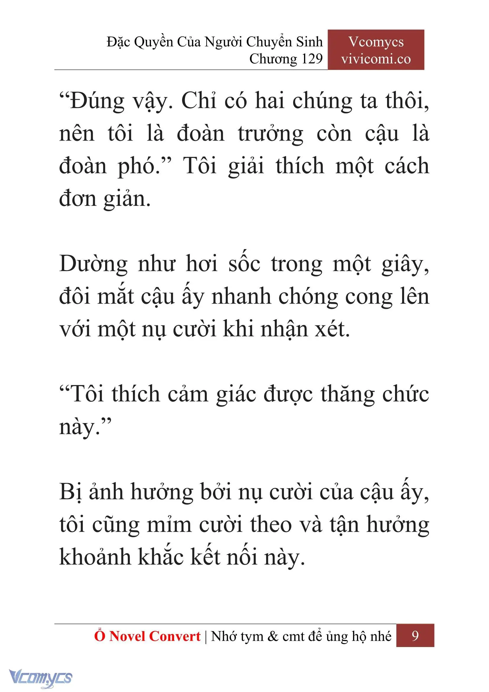 [Novel] Đặc Quyền Của Người Chuyển Sinh Chapter 129 - Trang 12