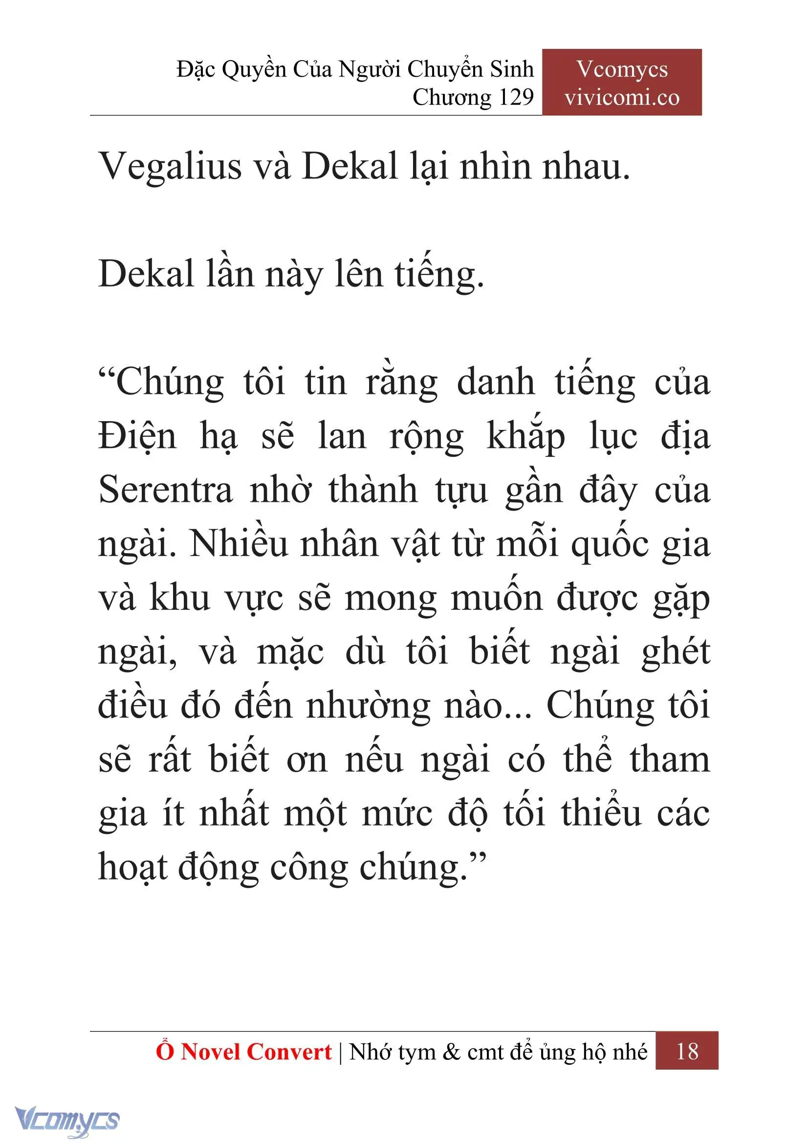 [Novel] Đặc Quyền Của Người Chuyển Sinh Chapter 129 - Trang 21