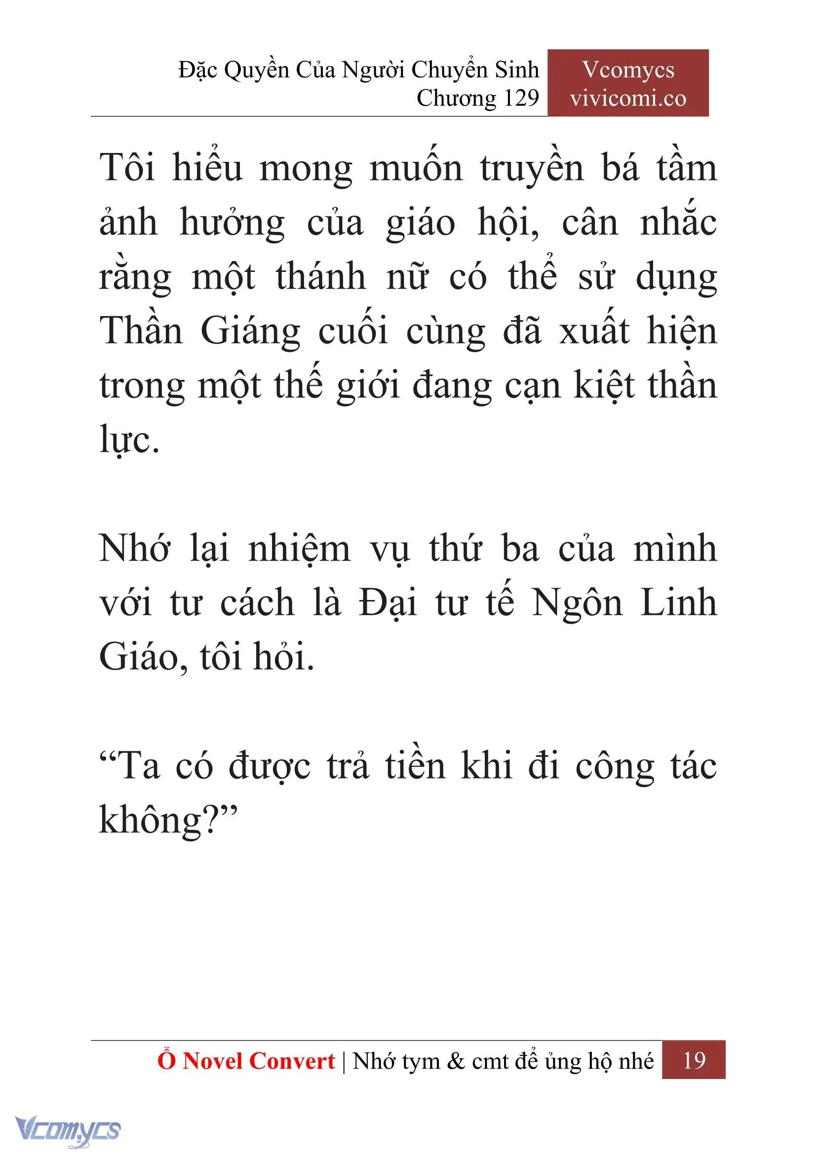 [Novel] Đặc Quyền Của Người Chuyển Sinh Chapter 129 - Trang 22