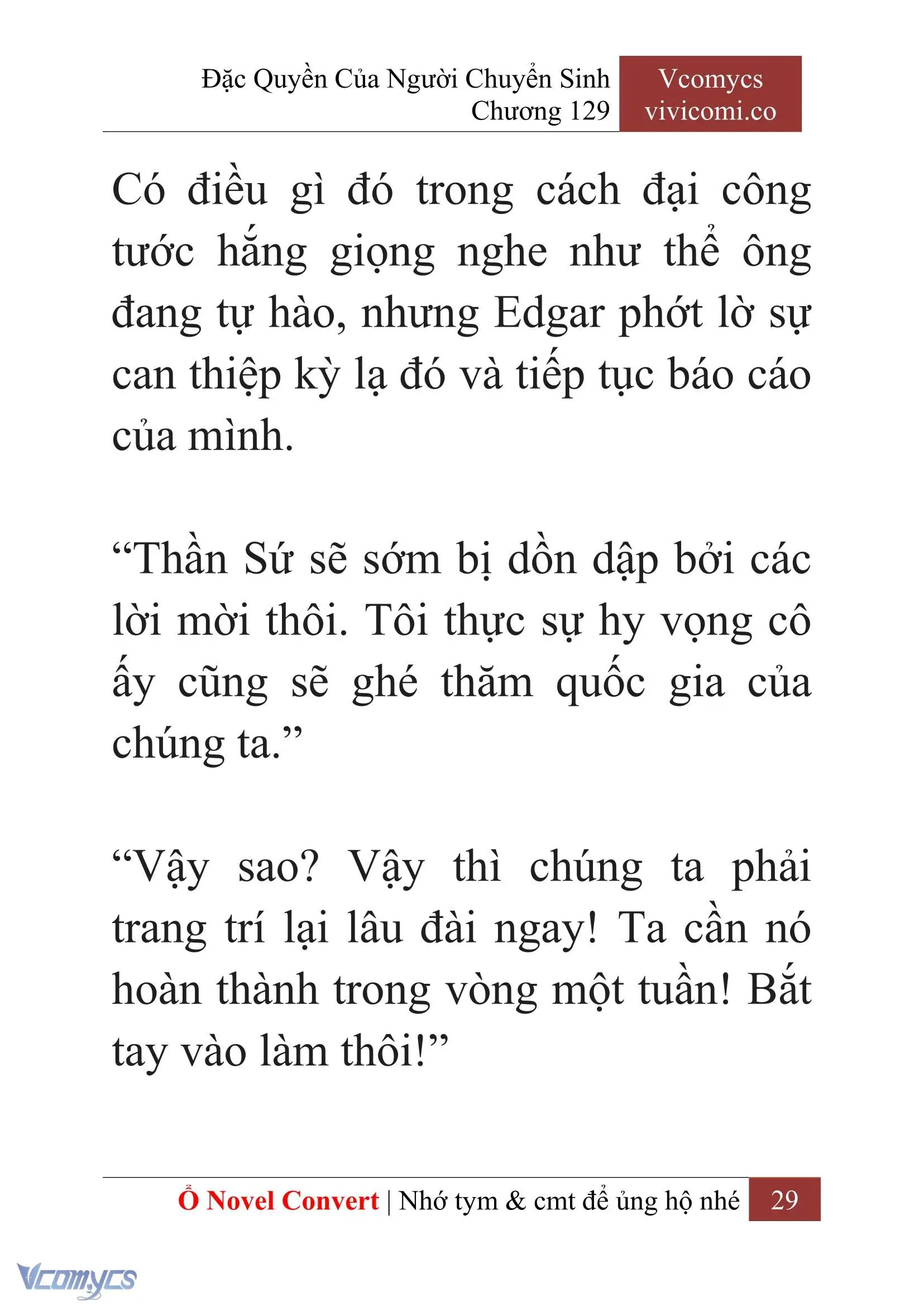 [Novel] Đặc Quyền Của Người Chuyển Sinh Chapter 129 - Trang 32