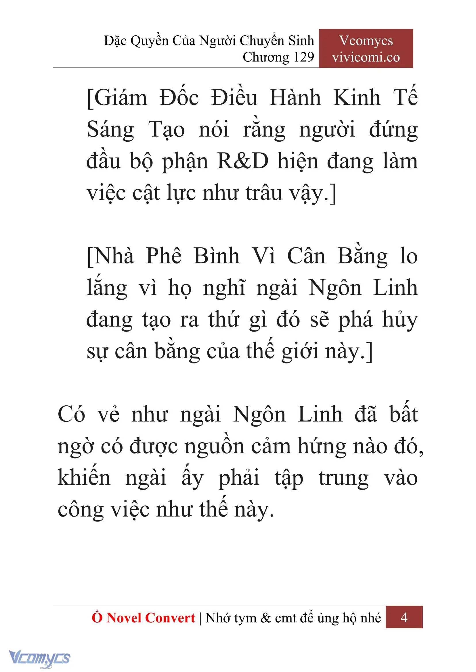 [Novel] Đặc Quyền Của Người Chuyển Sinh Chapter 129 - Trang 7