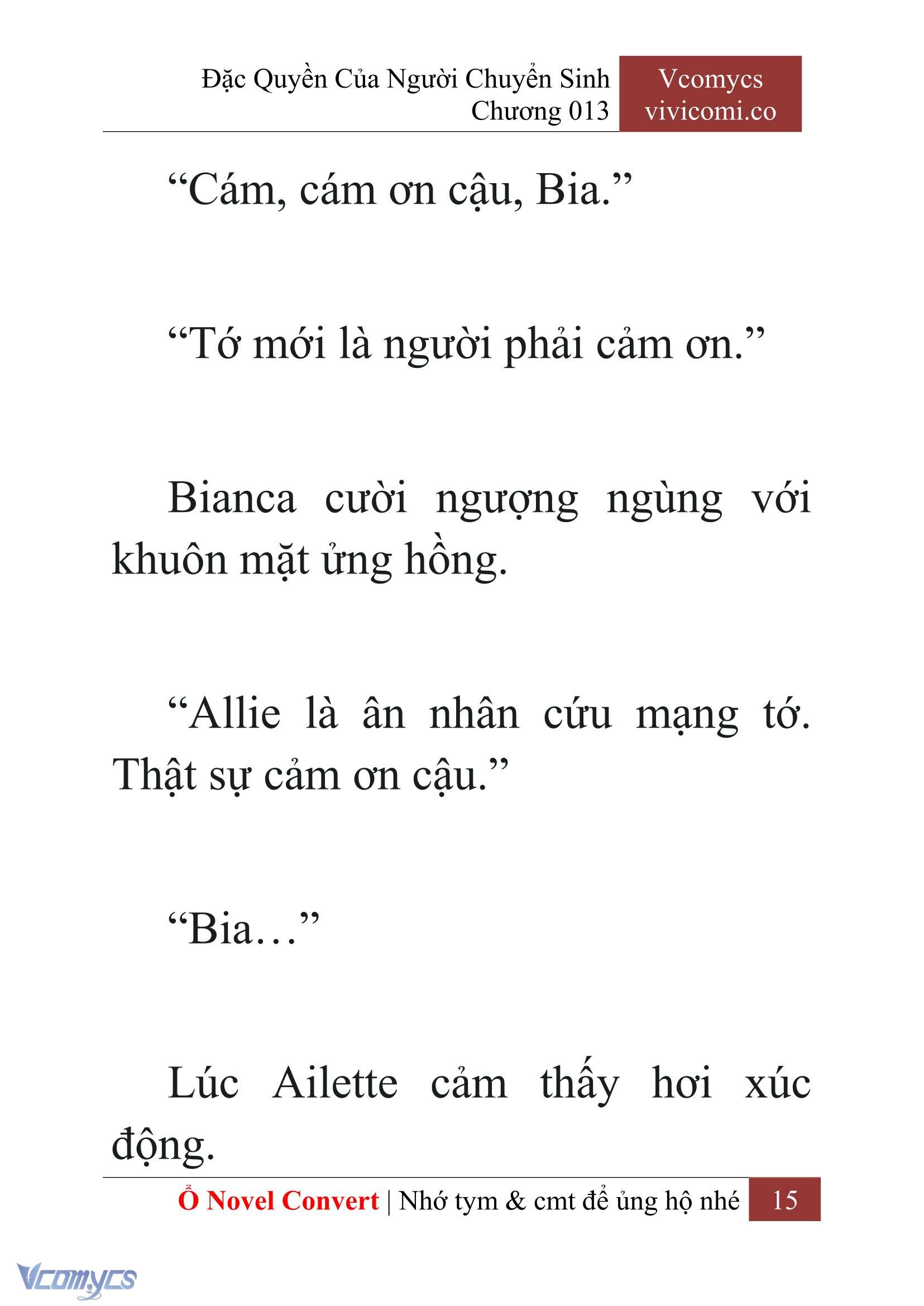 [Novel] Đặc Quyền Của Người Chuyển Sinh Chapter 13 - Trang 17