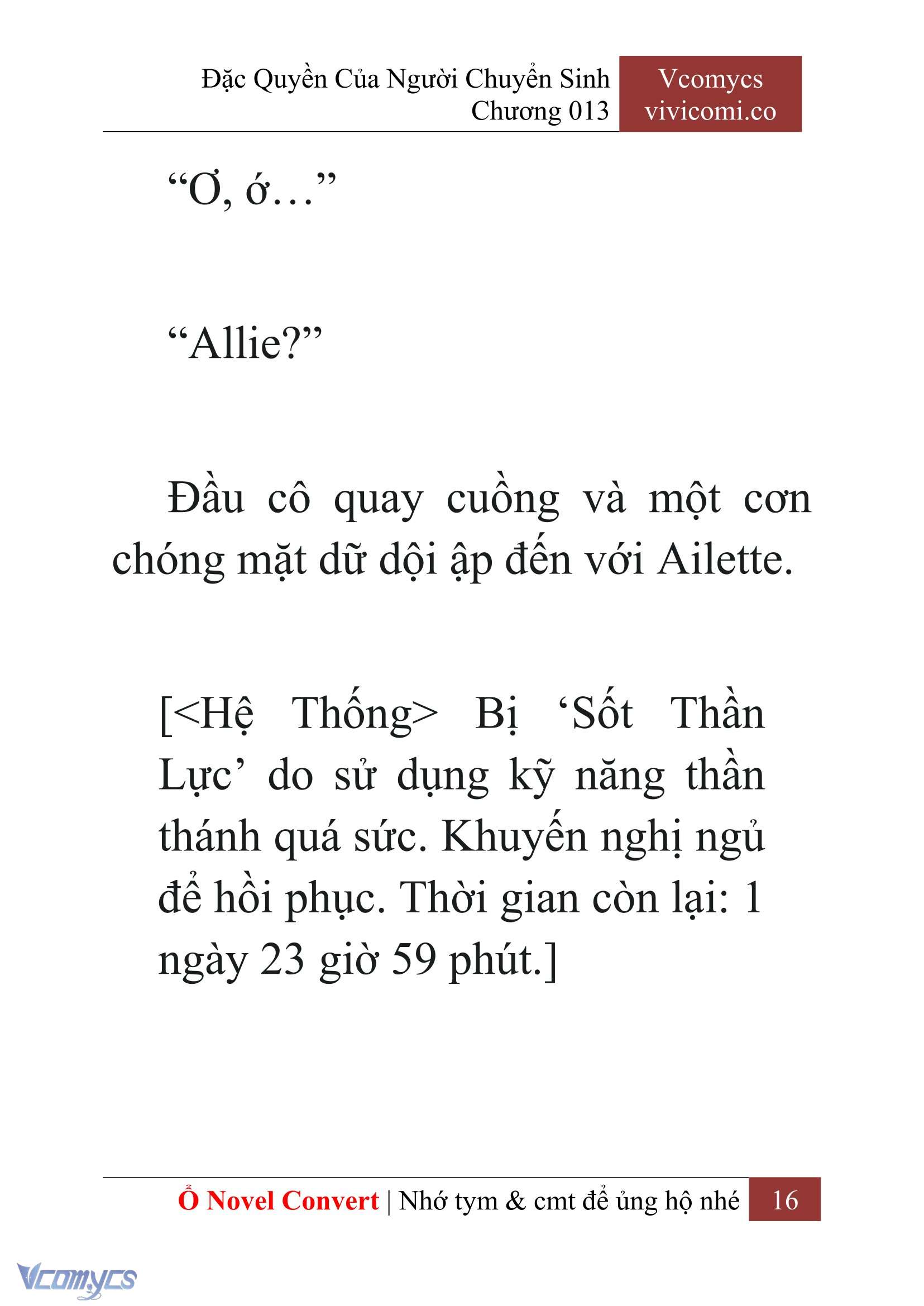 [Novel] Đặc Quyền Của Người Chuyển Sinh Chapter 13 - Trang 18