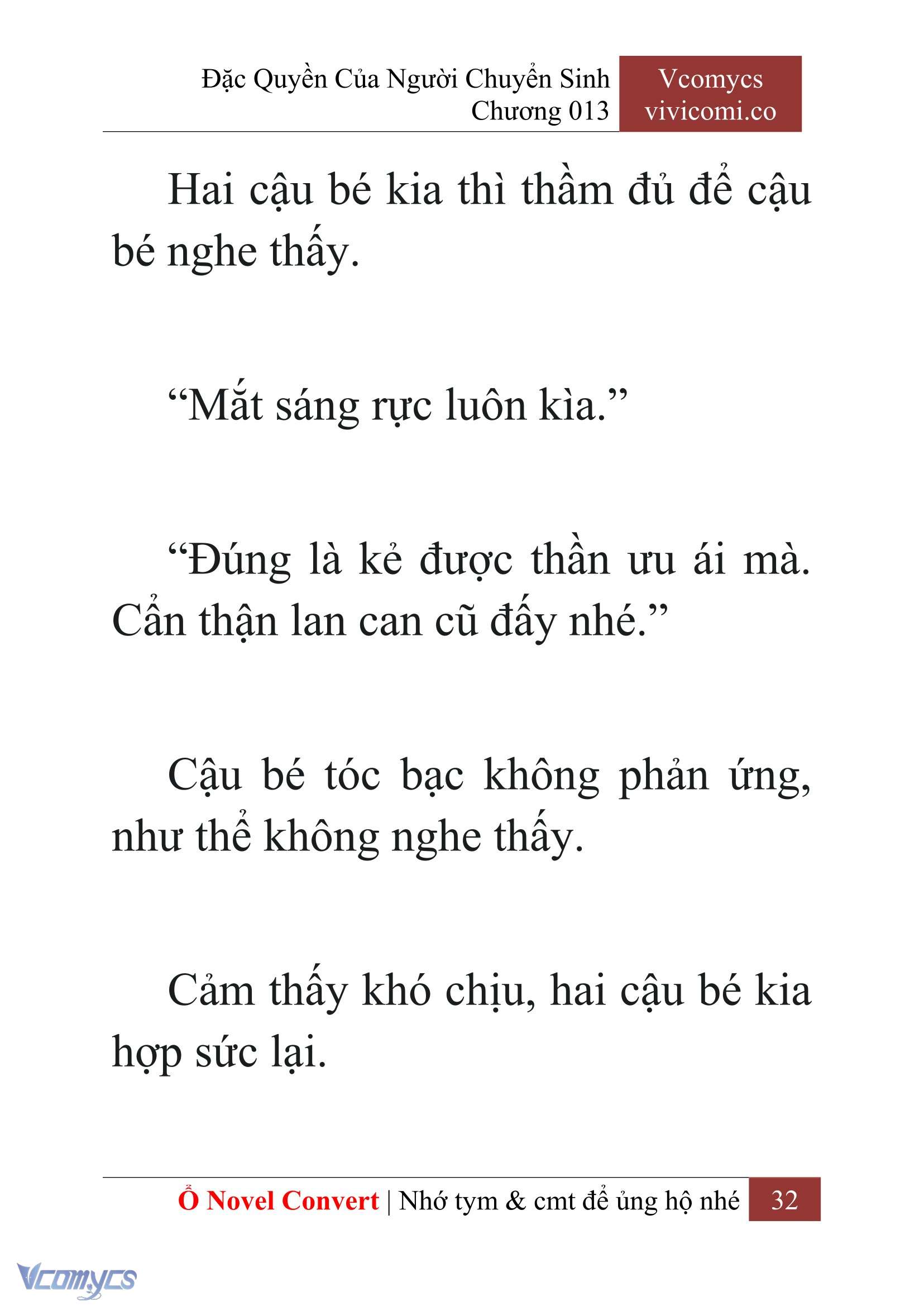 [Novel] Đặc Quyền Của Người Chuyển Sinh Chapter 13 - Trang 34
