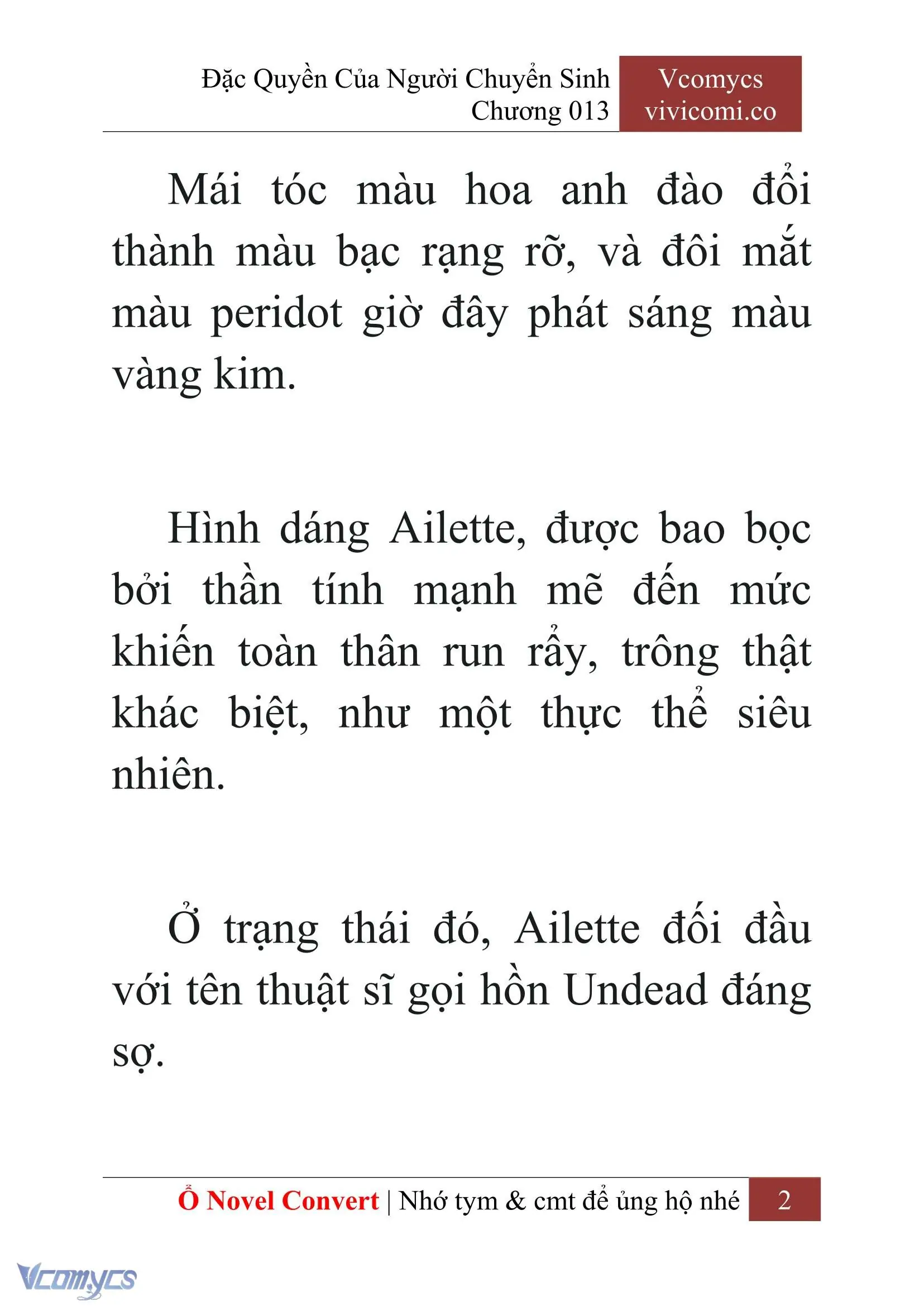[Novel] Đặc Quyền Của Người Chuyển Sinh Chapter 13 - Trang 5