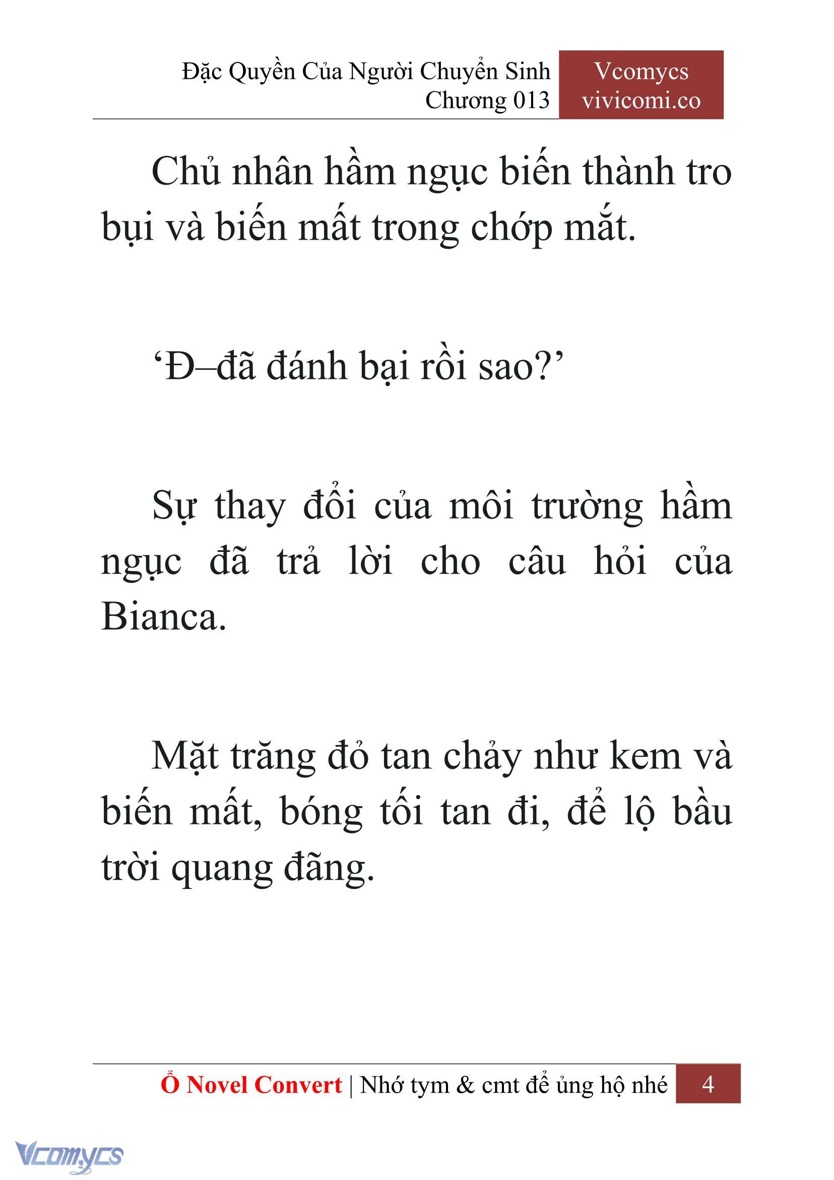 [Novel] Đặc Quyền Của Người Chuyển Sinh Chapter 13 - Trang 7