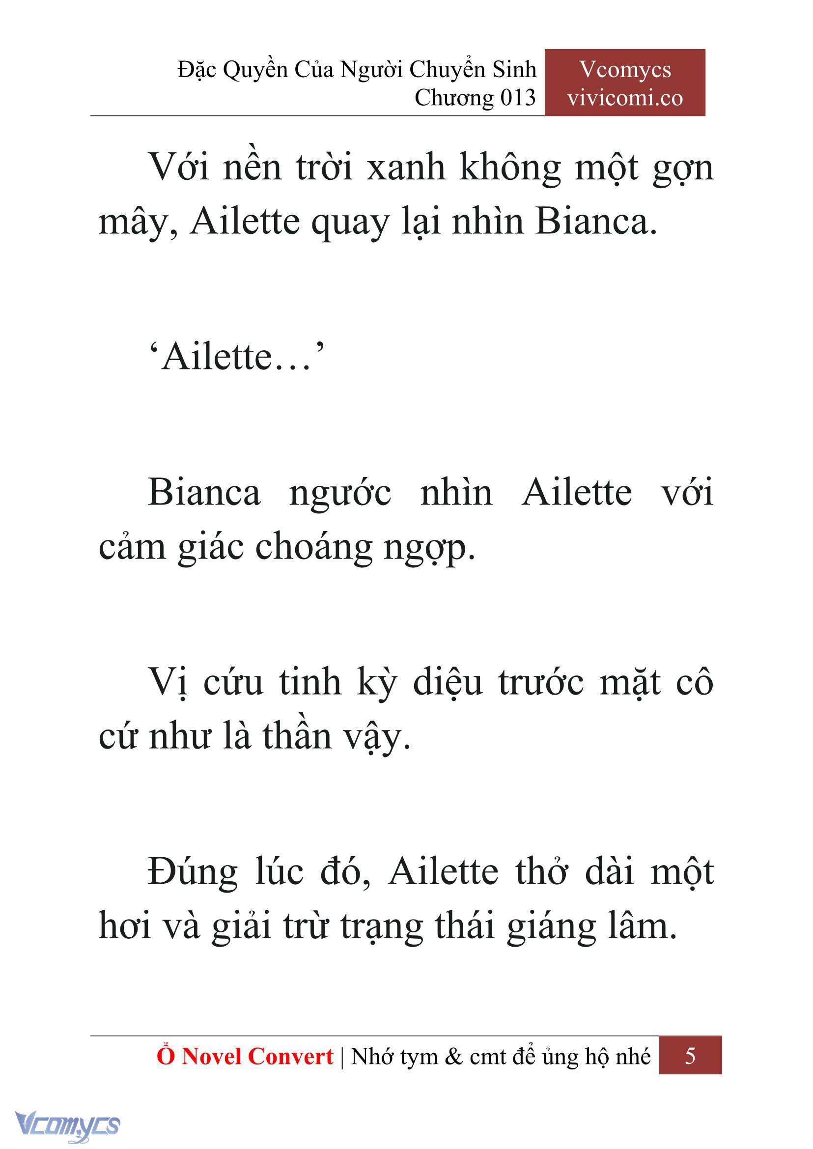 [Novel] Đặc Quyền Của Người Chuyển Sinh Chapter 13 - Trang 8