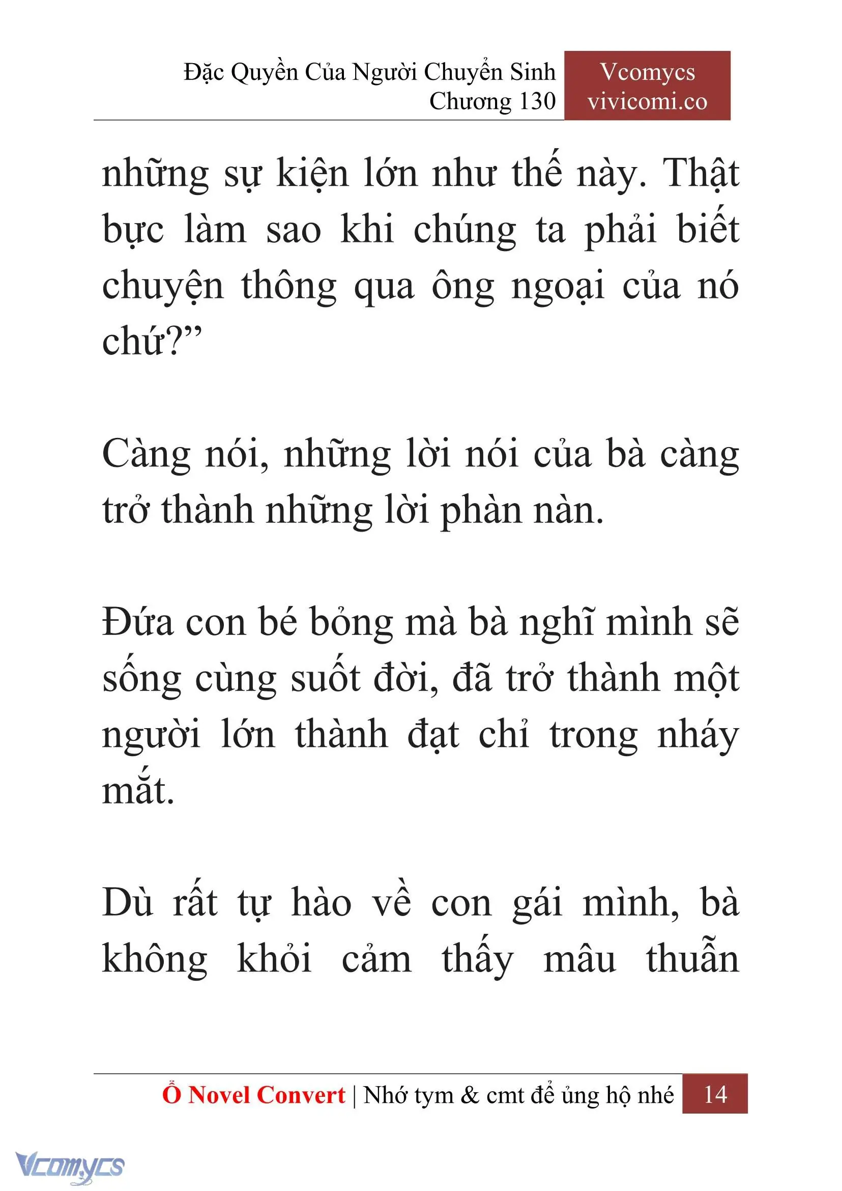 [Novel] Đặc Quyền Của Người Chuyển Sinh Chapter 130 - Trang 17