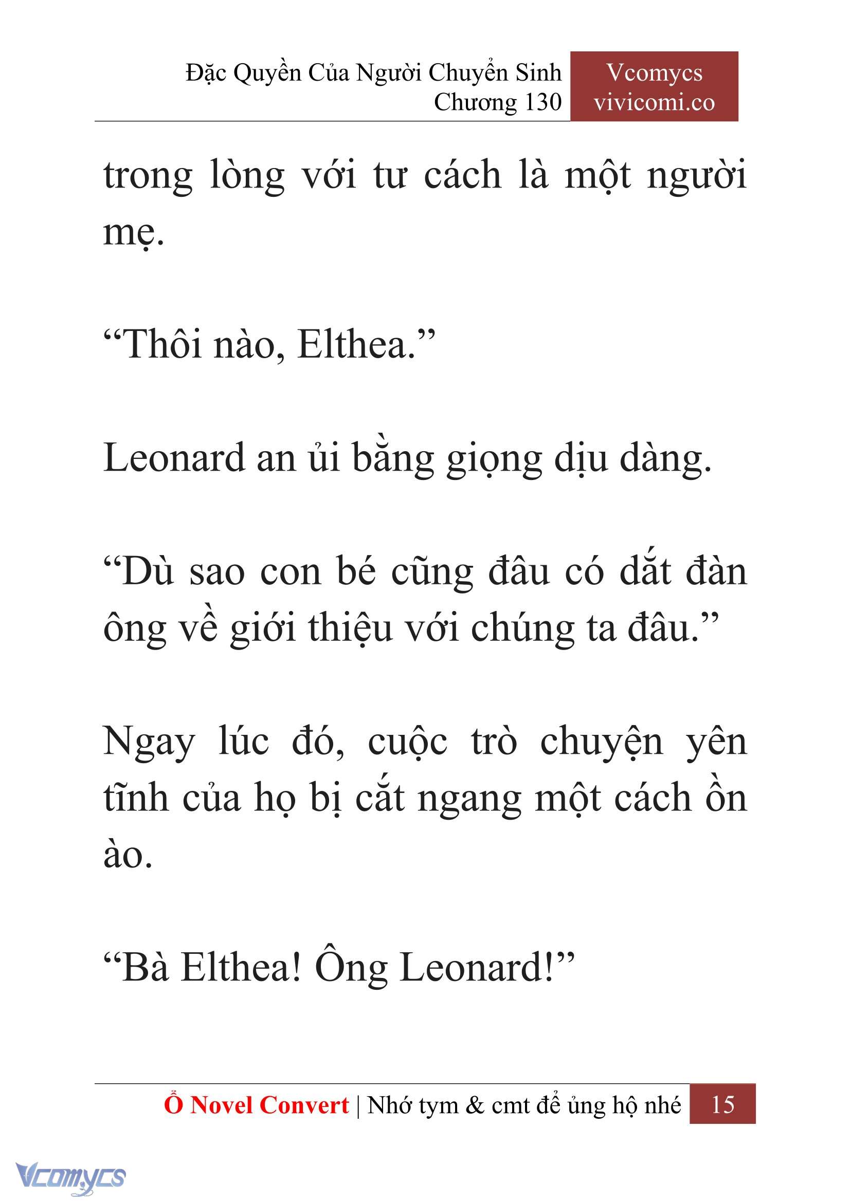 [Novel] Đặc Quyền Của Người Chuyển Sinh Chapter 130 - Trang 18