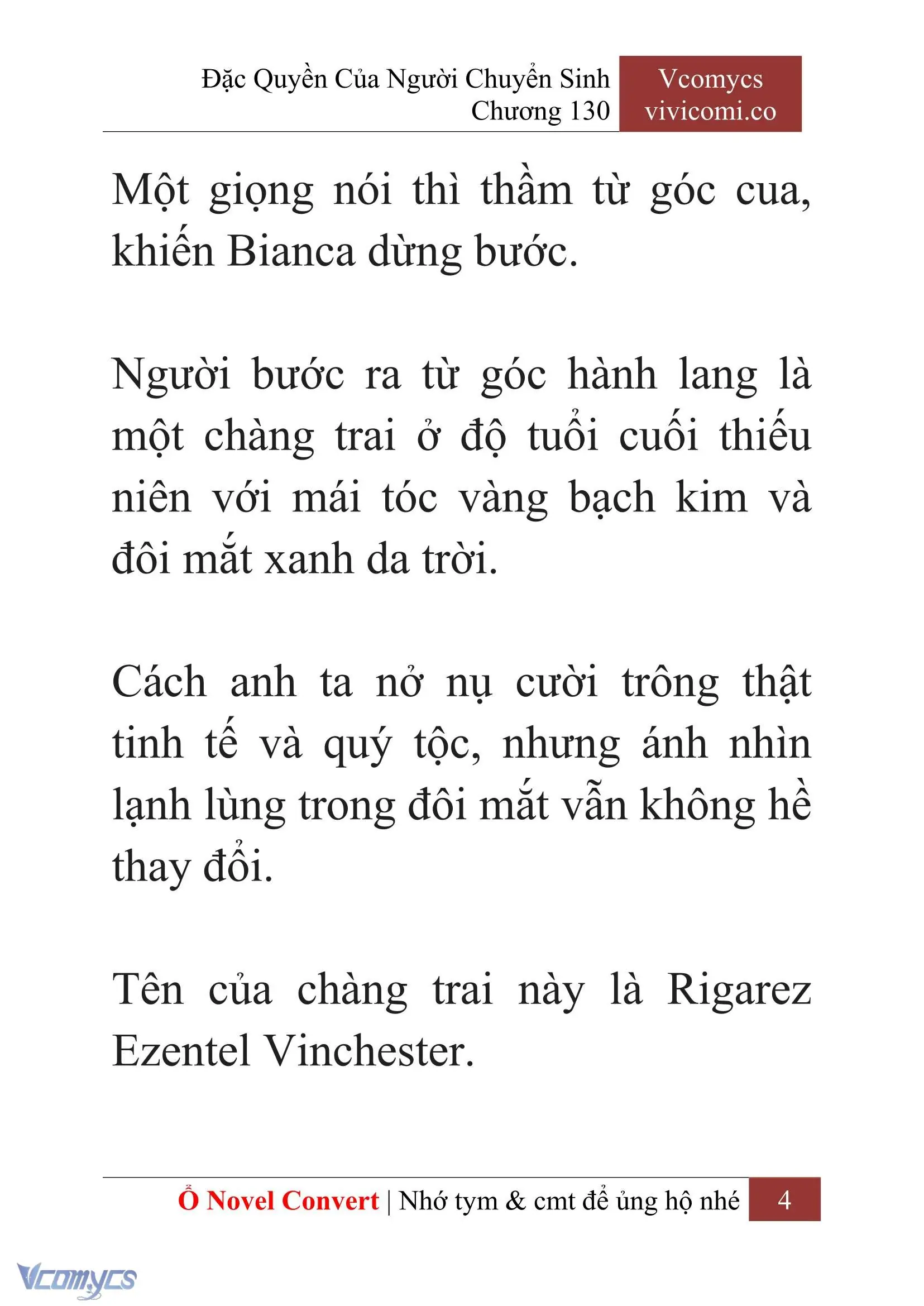 [Novel] Đặc Quyền Của Người Chuyển Sinh Chapter 130 - Trang 7