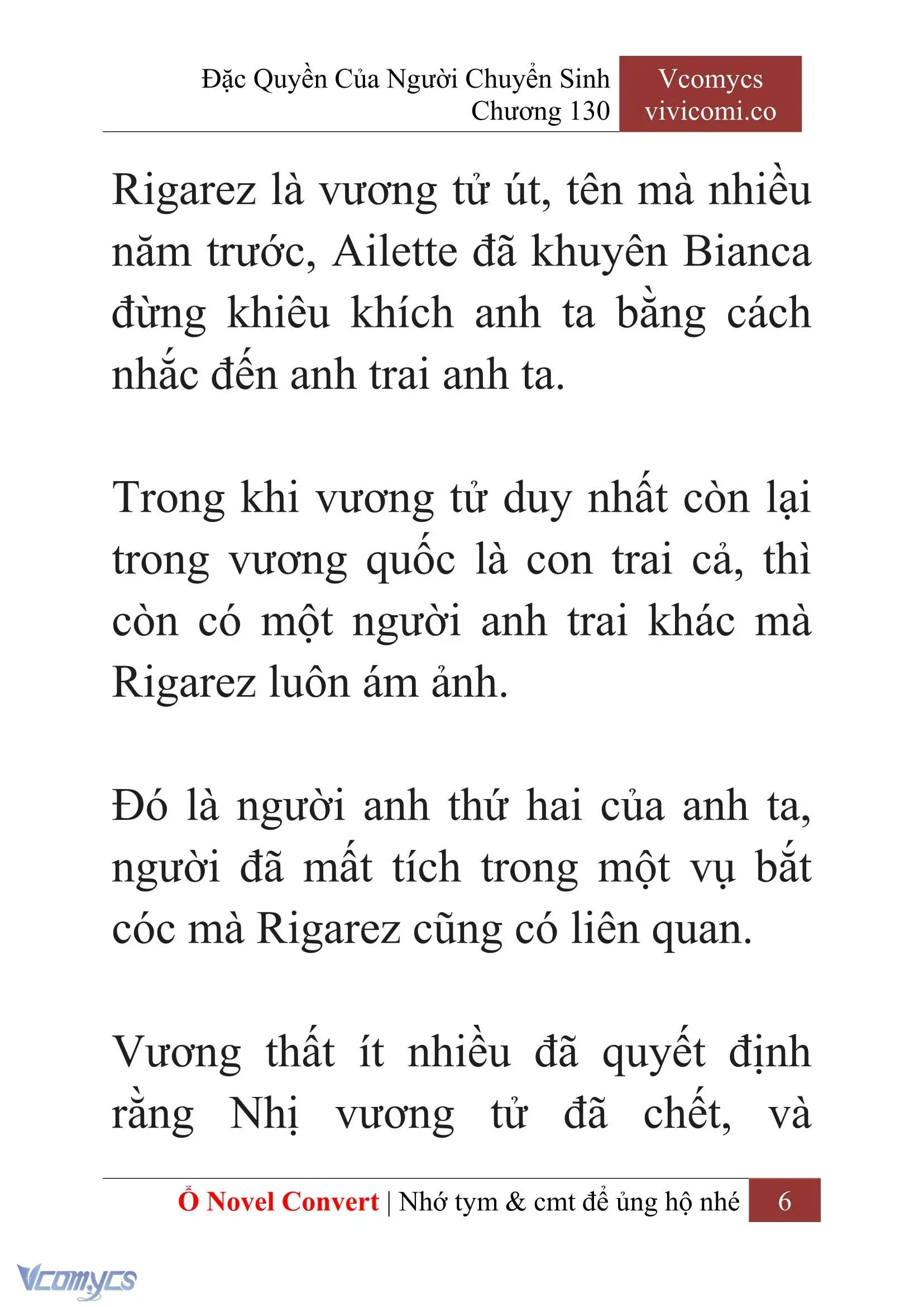 [Novel] Đặc Quyền Của Người Chuyển Sinh Chapter 130 - Trang 9