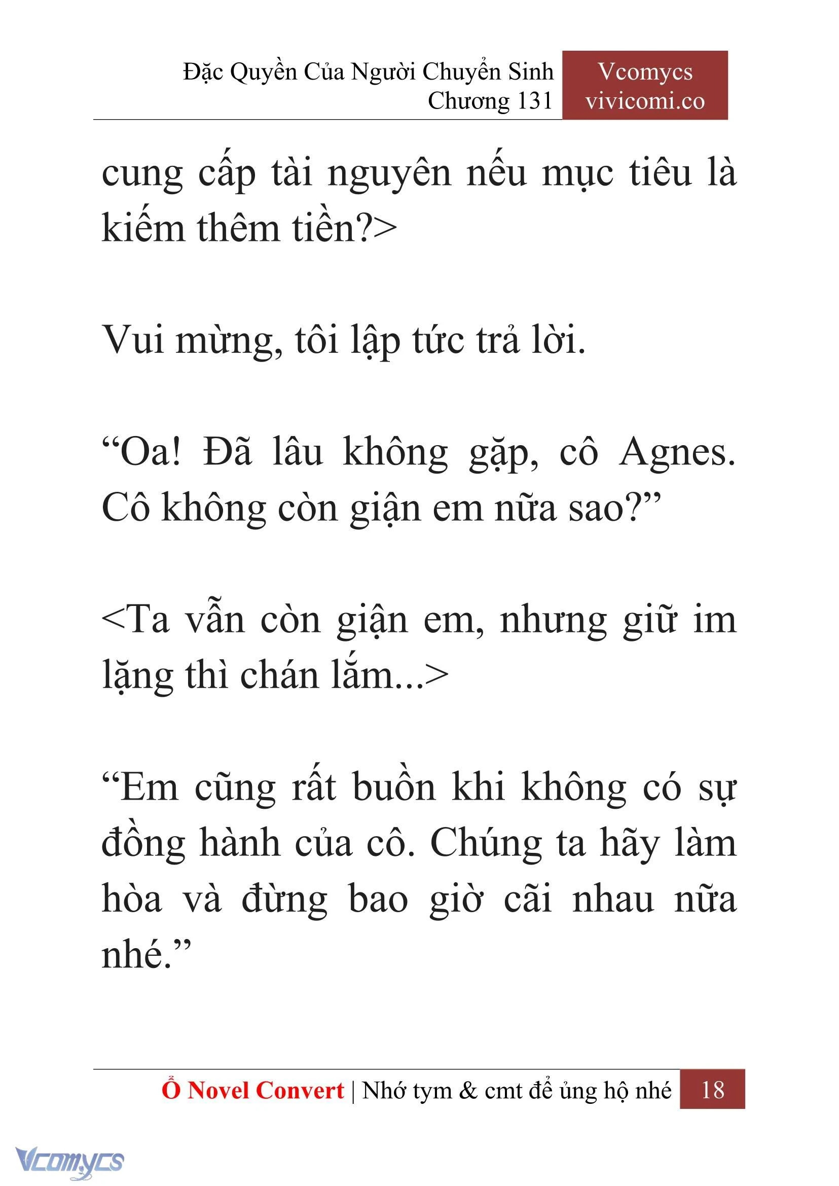 [Novel] Đặc Quyền Của Người Chuyển Sinh Chapter 131 - Trang 21