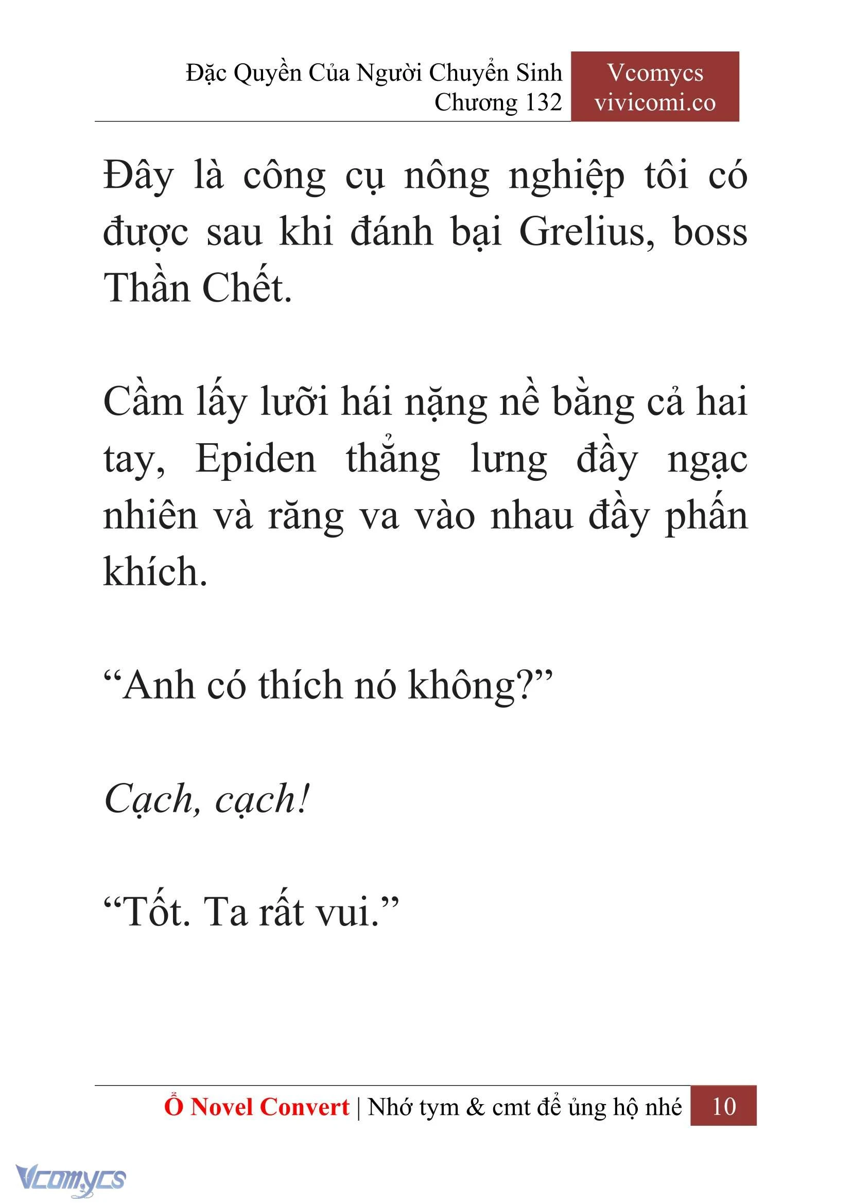 [Novel] Đặc Quyền Của Người Chuyển Sinh Chapter 132 - Trang 13