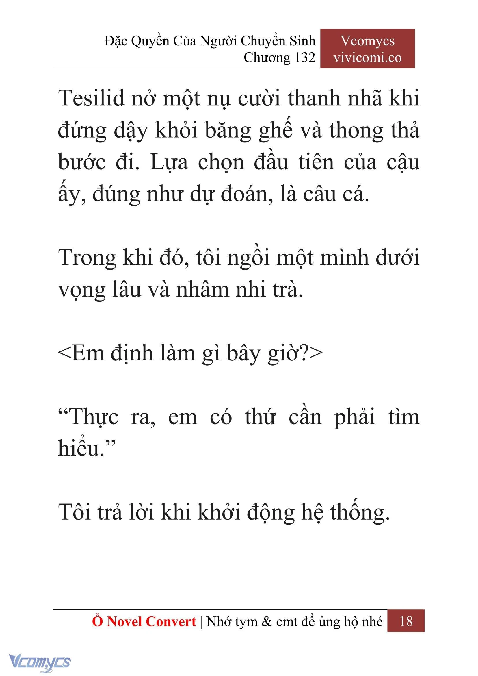 [Novel] Đặc Quyền Của Người Chuyển Sinh Chapter 132 - Trang 21