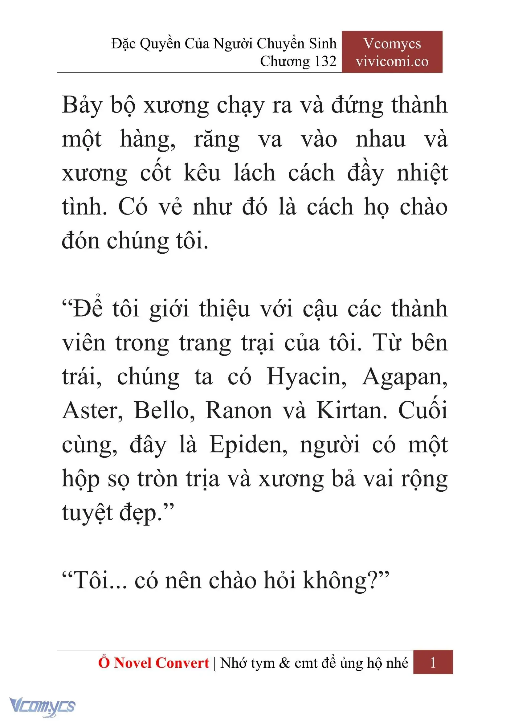 [Novel] Đặc Quyền Của Người Chuyển Sinh Chapter 132 - Trang 4