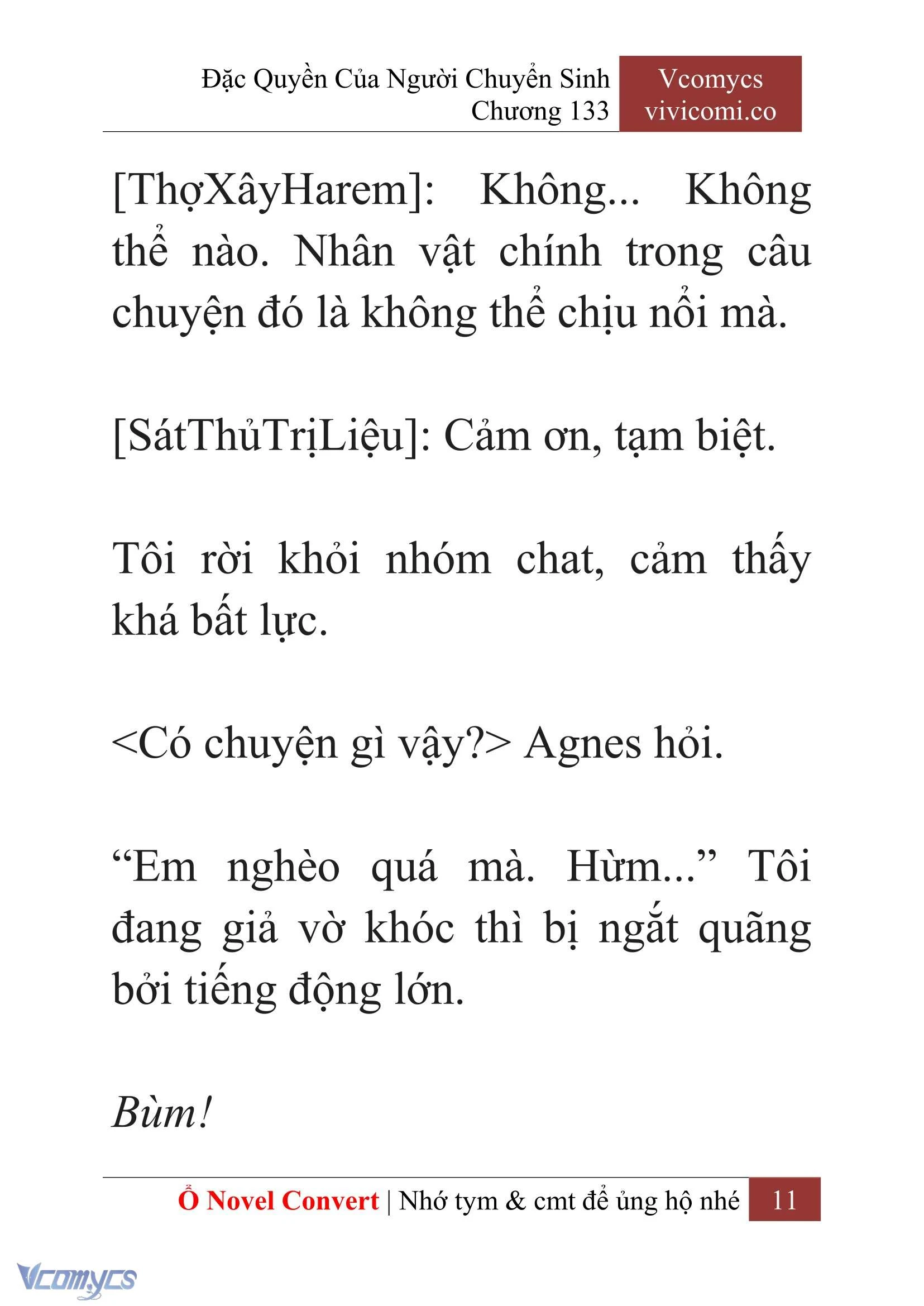 [Novel] Đặc Quyền Của Người Chuyển Sinh Chapter 133 - Trang 14