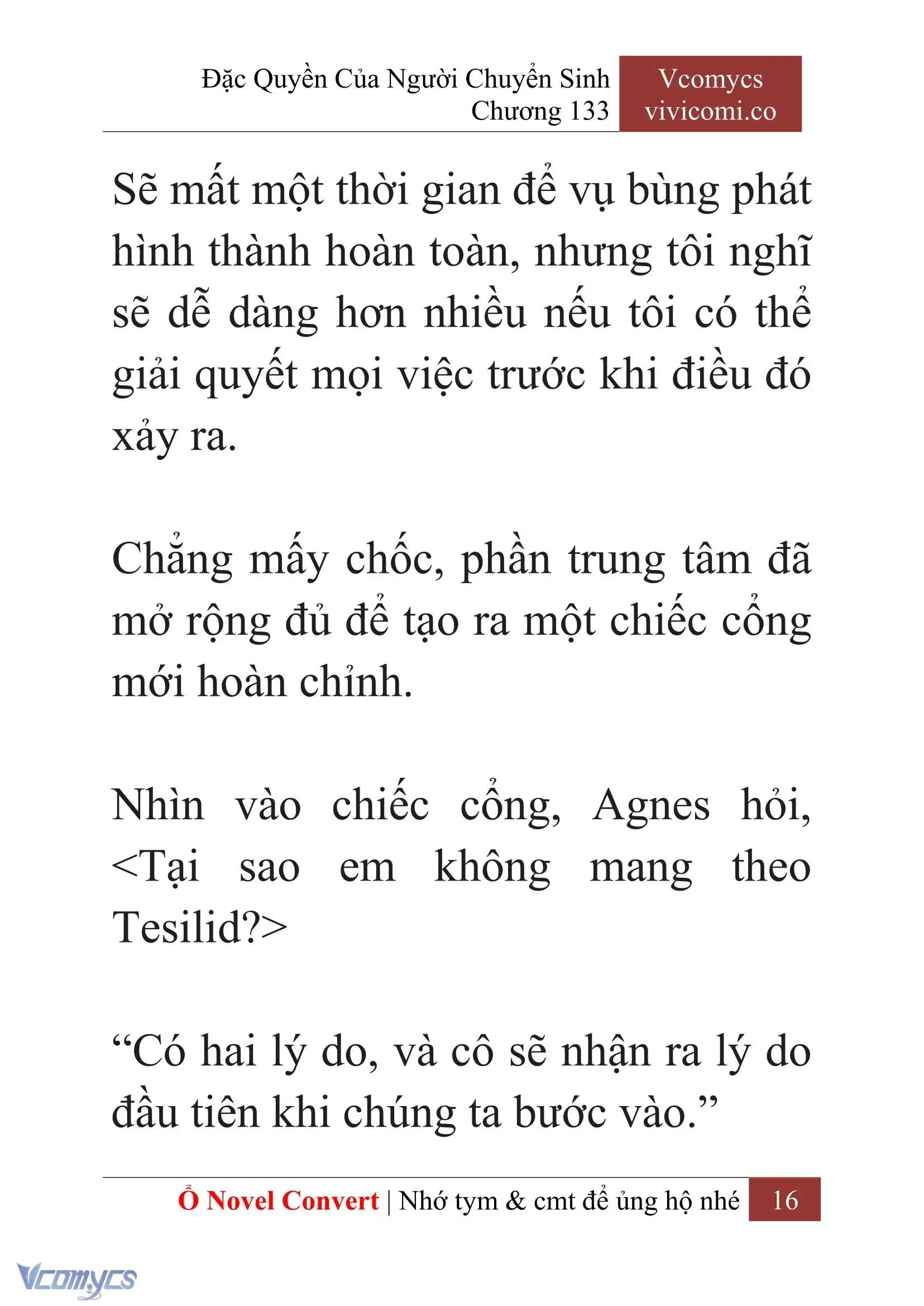 [Novel] Đặc Quyền Của Người Chuyển Sinh Chapter 133 - Trang 19