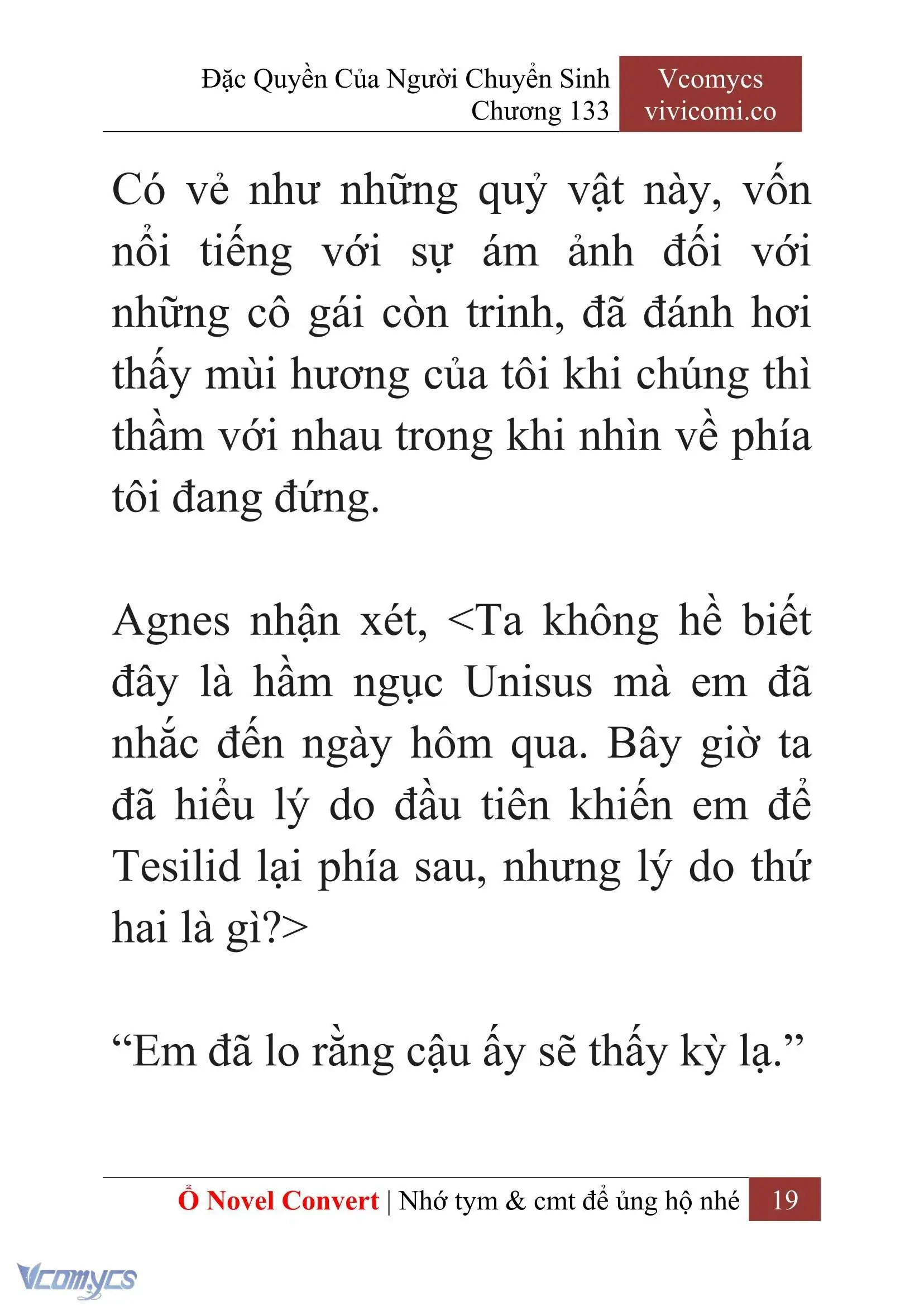 [Novel] Đặc Quyền Của Người Chuyển Sinh Chapter 133 - Trang 22
