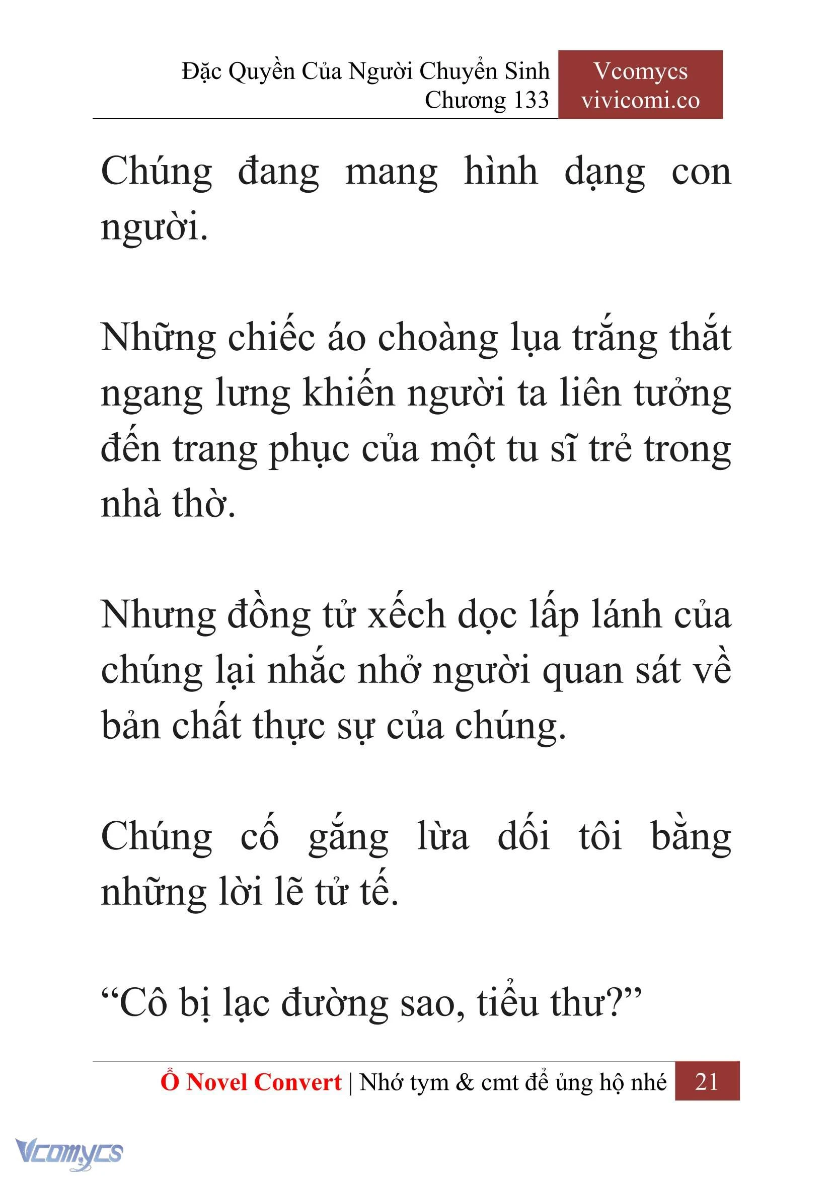 [Novel] Đặc Quyền Của Người Chuyển Sinh Chapter 133 - Trang 24