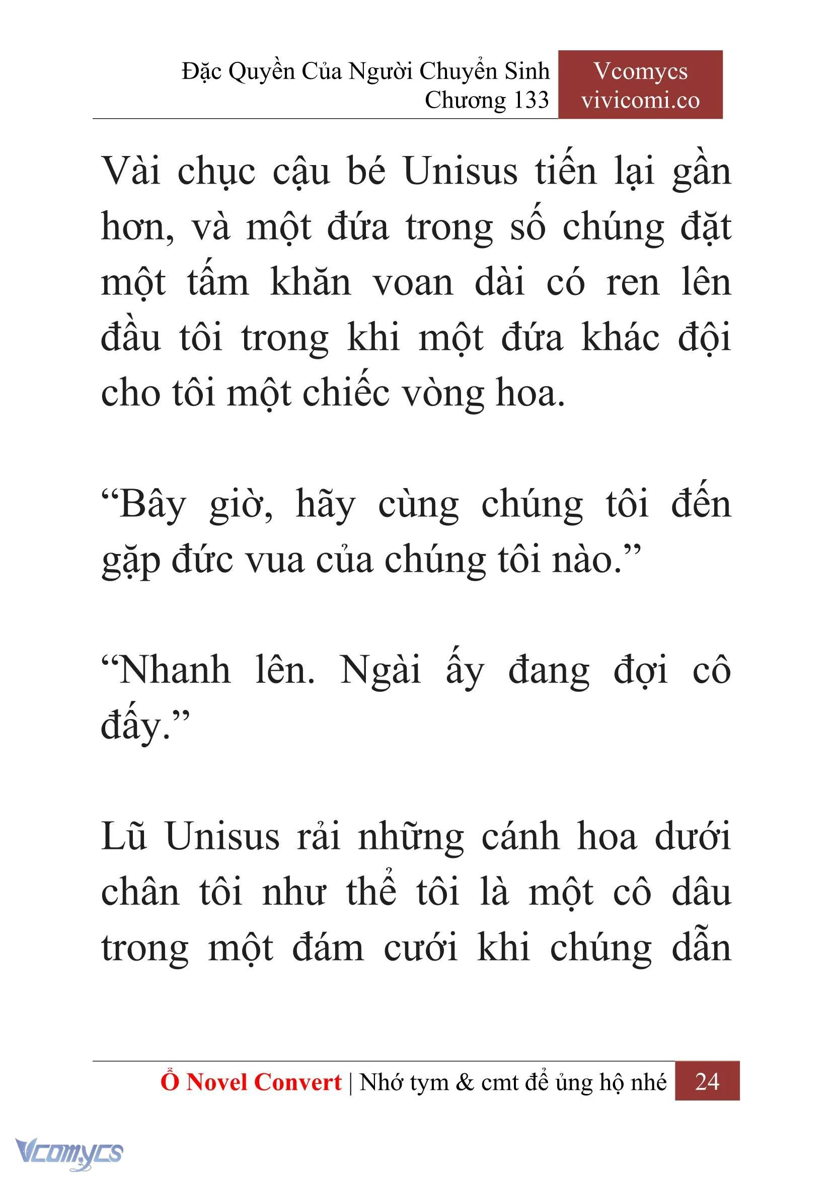 [Novel] Đặc Quyền Của Người Chuyển Sinh Chapter 133 - Trang 27