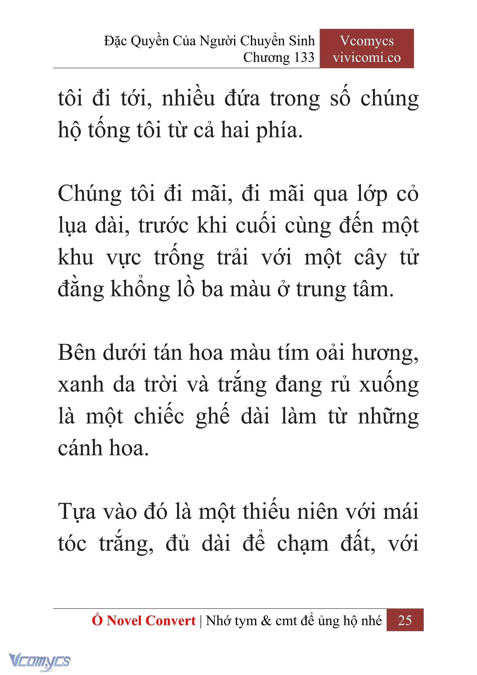 [Novel] Đặc Quyền Của Người Chuyển Sinh Chapter 133 - Trang 28