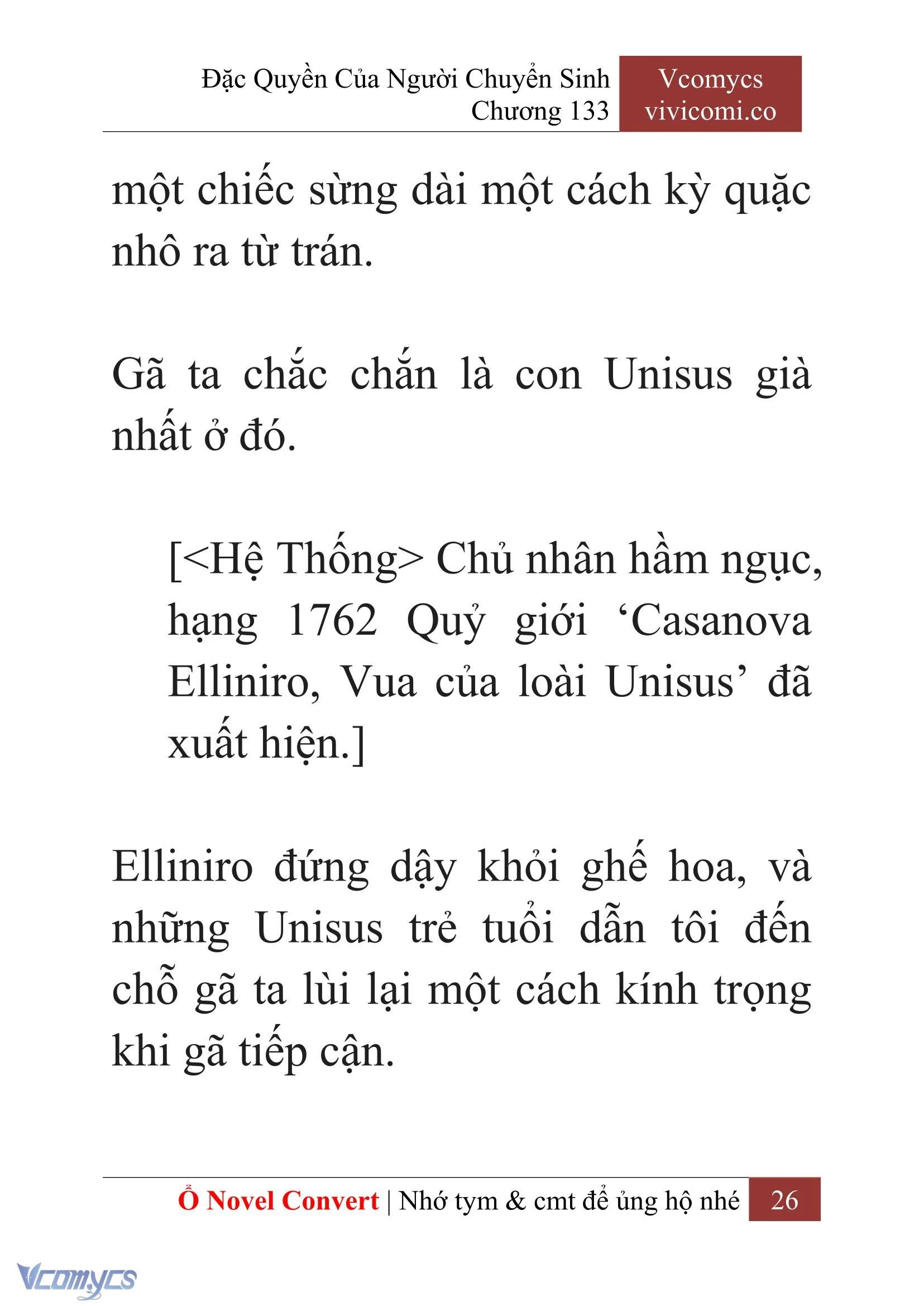 [Novel] Đặc Quyền Của Người Chuyển Sinh Chapter 133 - Trang 29